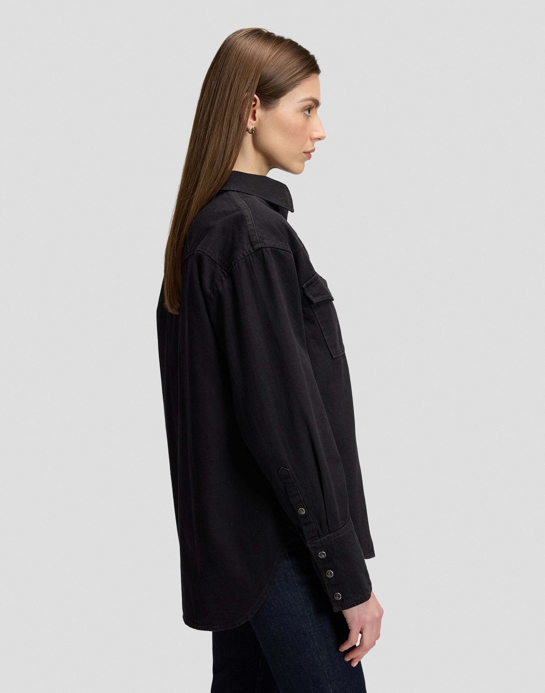 Lee® Blouse en jean »Lee Jeanshemd Essential Western«