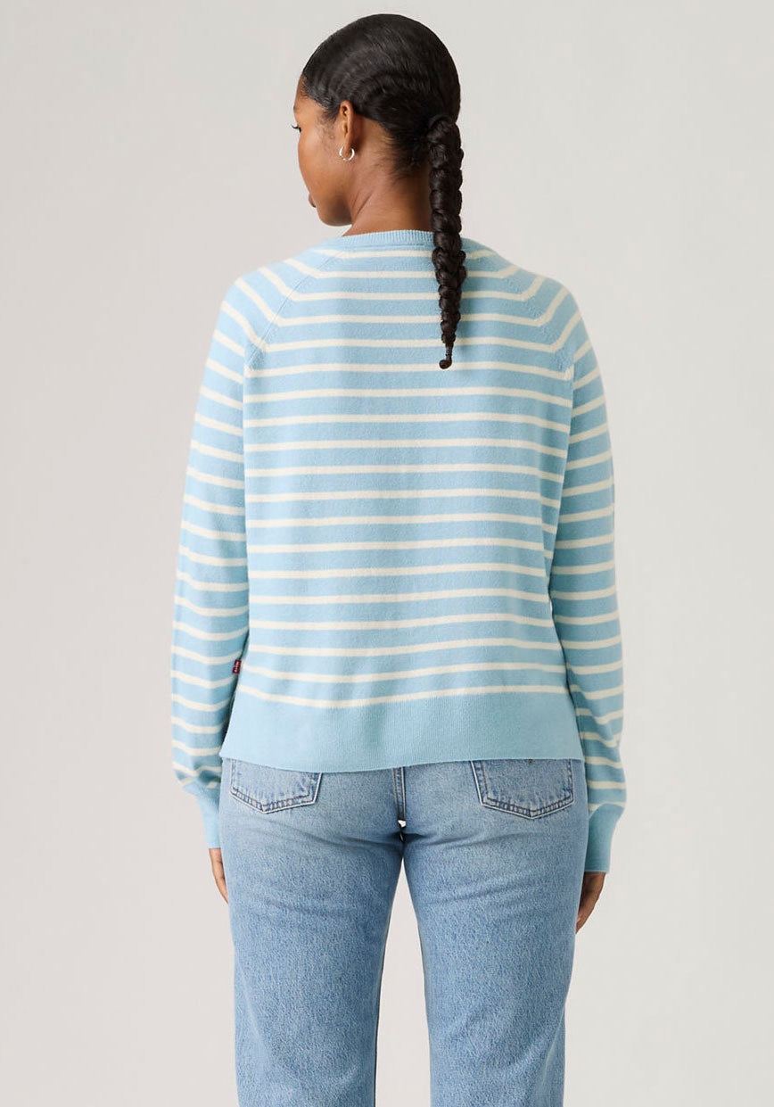 Levi's® V-Ausschnitt-Pullover »SUPER SOFT VNECK PULLOVER« im Bund beidseitig mit kurzem Schlitz