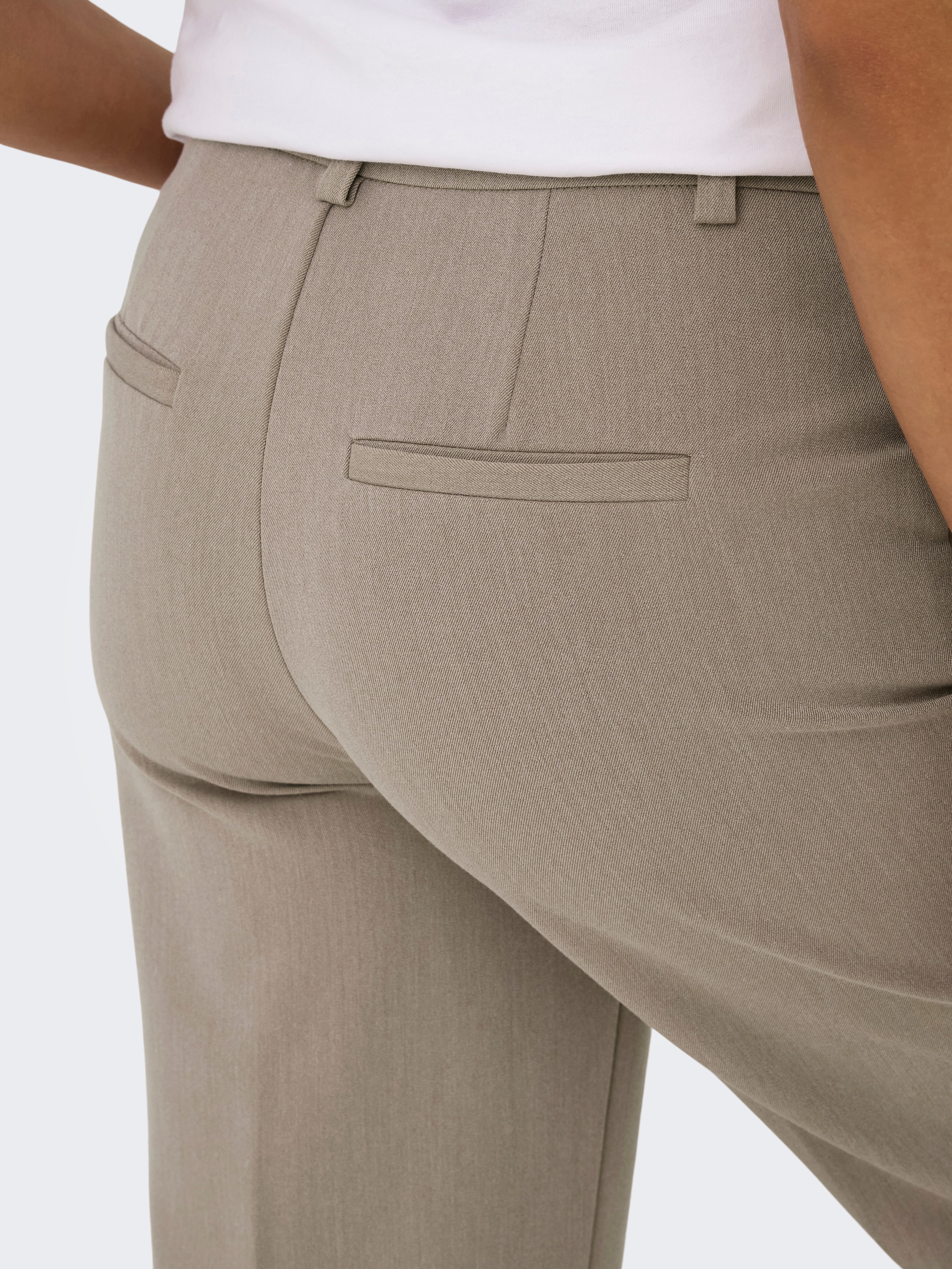 ONLY Anzughose »ONLHATTIE-LANA HW W MEL PANT TLR NOOS«  Materialmix