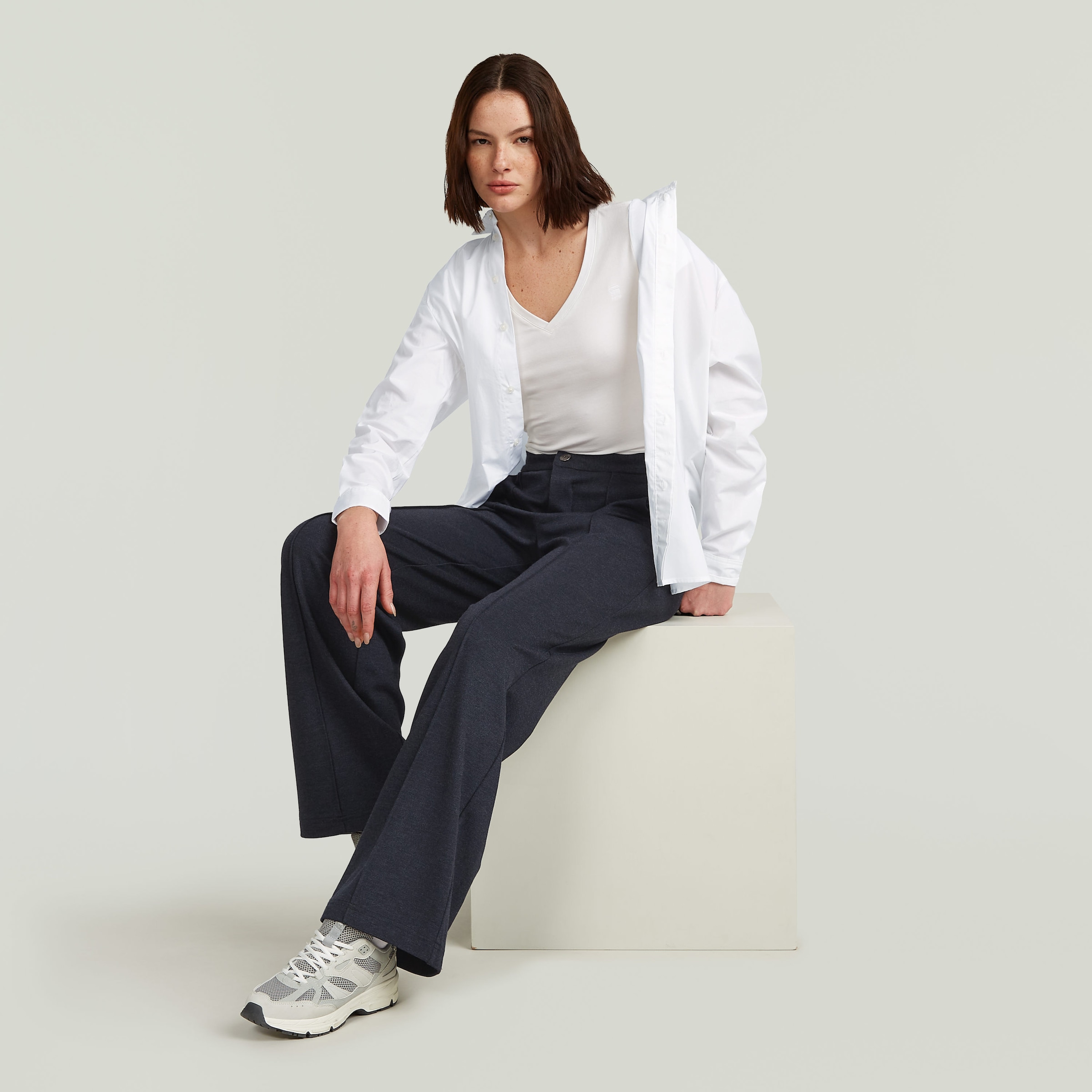 G-STAR Jerseyhose »Dressed Jersey Pants«  mit einem bequemen Gummibund hinten