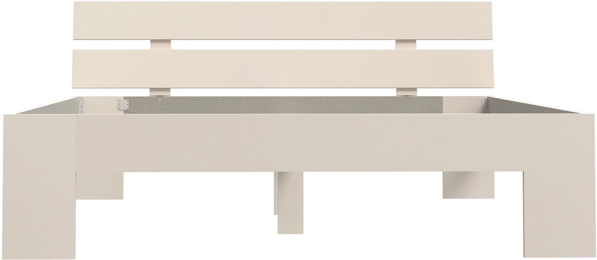 FORTE Bettgestell »Ingalil« B/H/T 165,1/78/209,4 cm