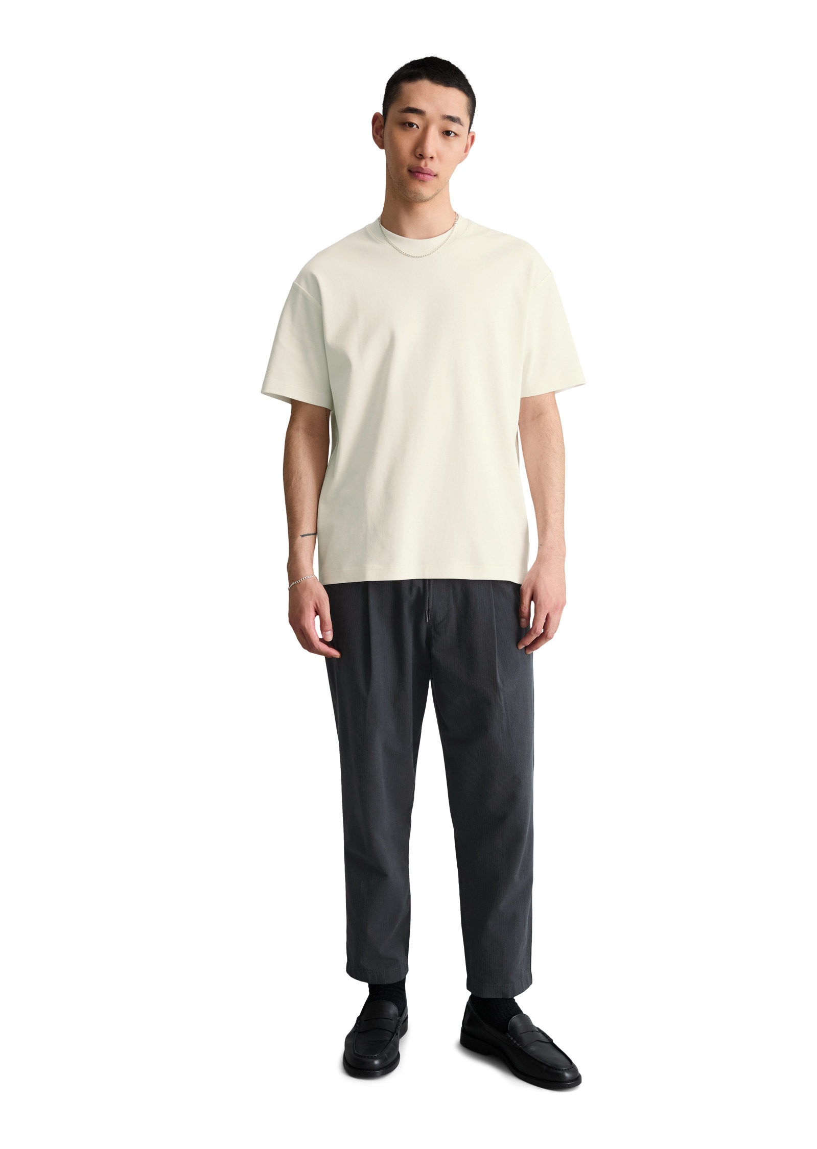 Marc O'Polo DENIM T-shirt relaxed en coton bio pur