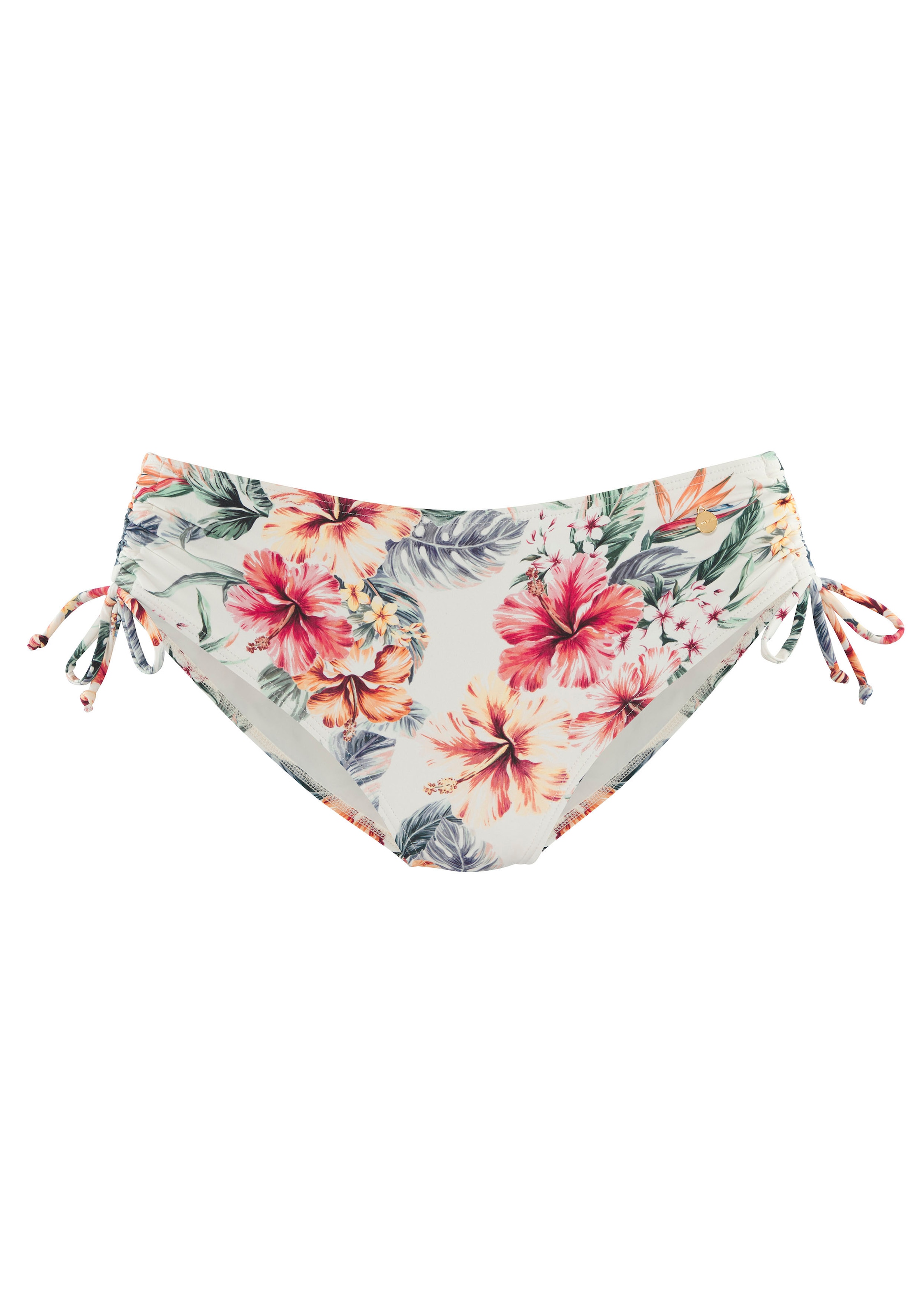 LASCANA Bikini-Hose »Salsa« seitlich regulierbar und mit tollem Blumenprint