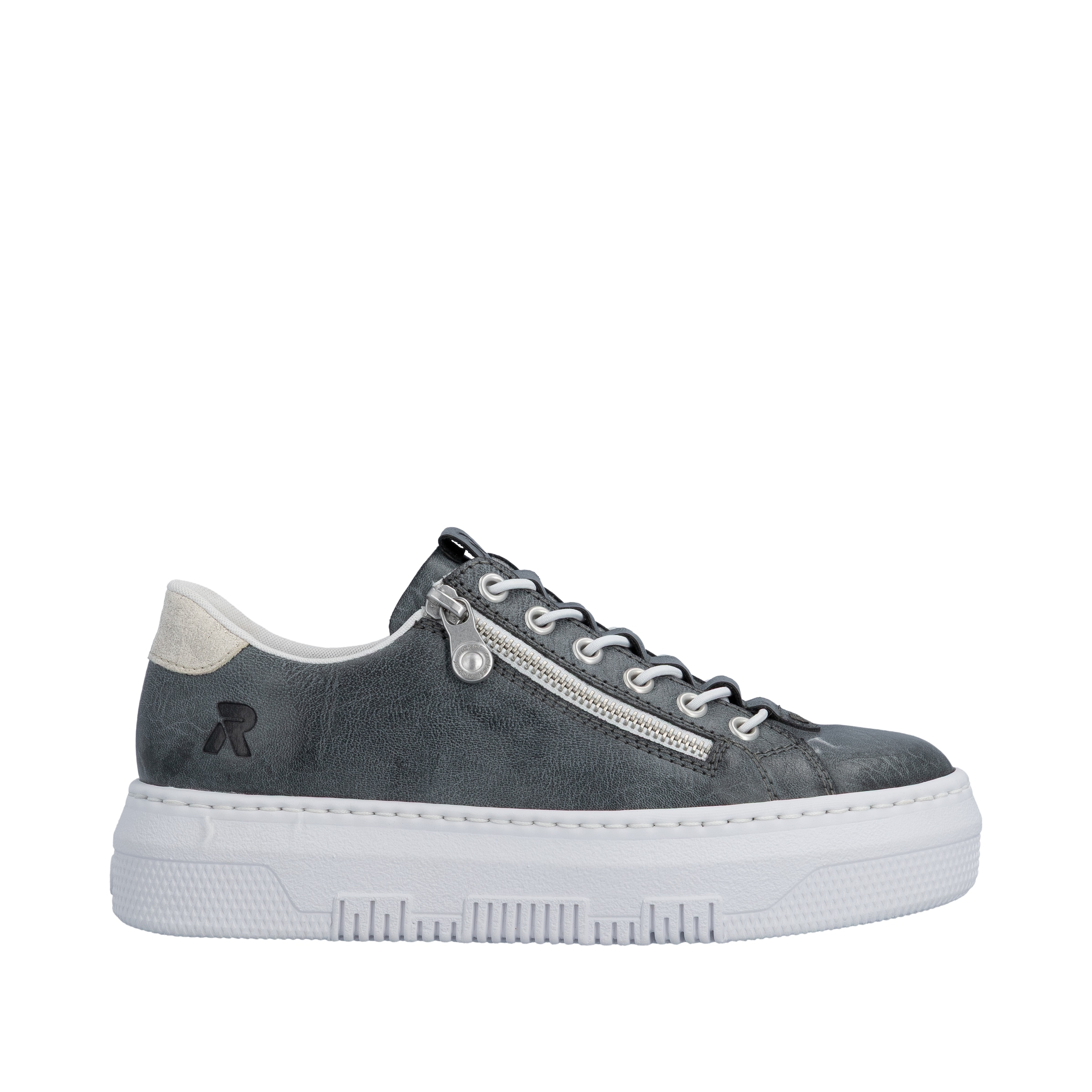 Rieker Baskets à plateforme  Baskets, baskets slip-on, chaussons avec rembourrage en peau de mouton