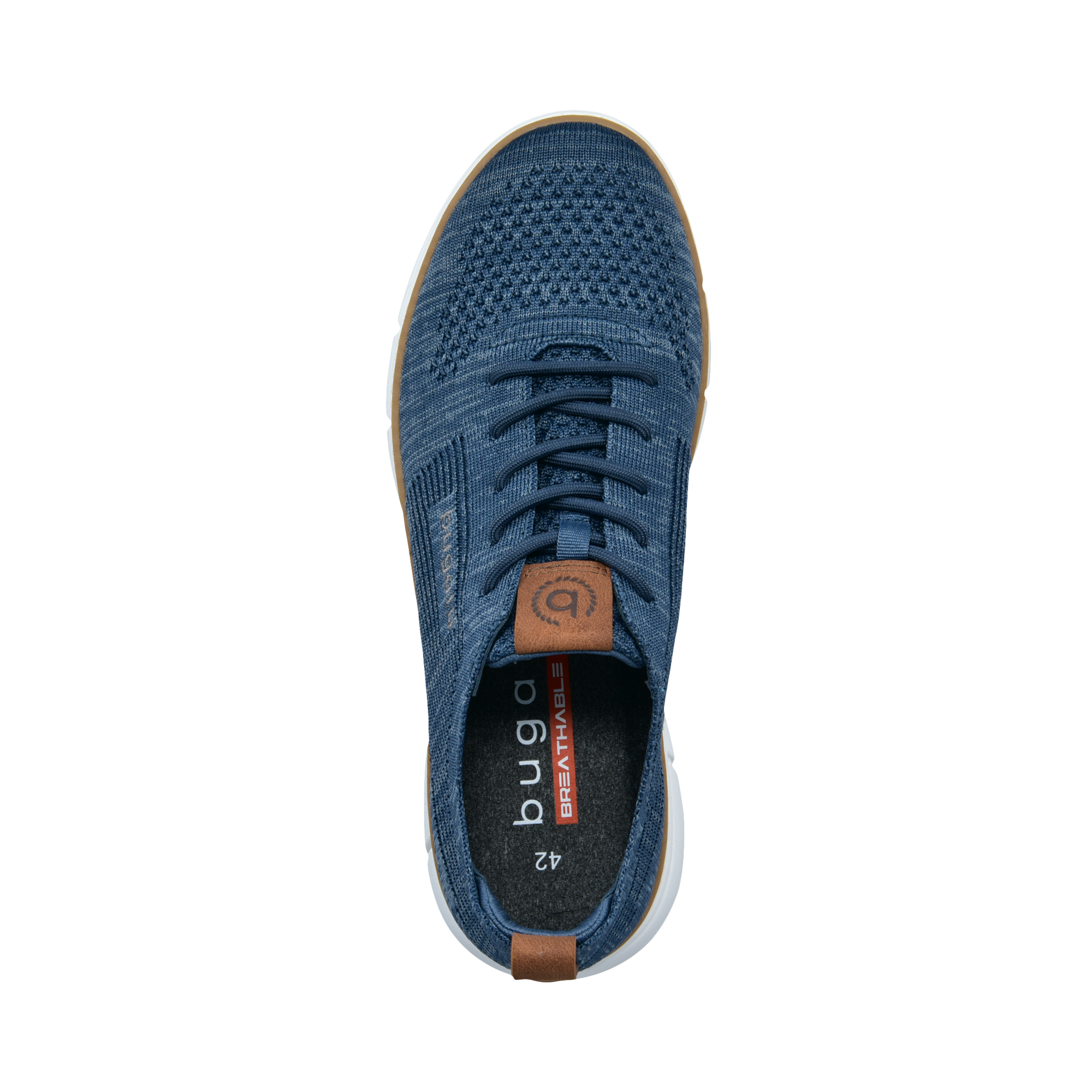 bugatti Sneakers  Freizeitschuh, Halbschuh, Schnürer mit Fersenpolsterung