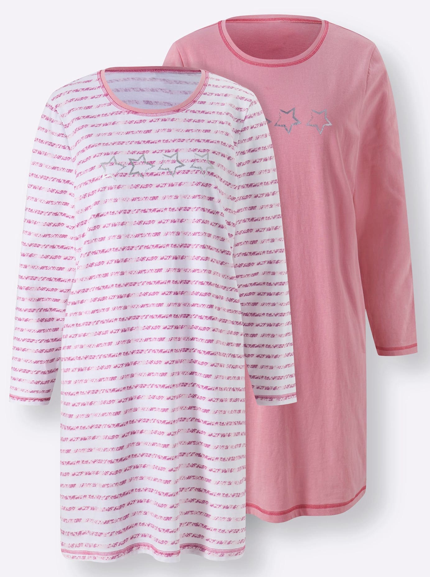 wäschepur Chemise de nuit »Langarm-Sleepshirts«