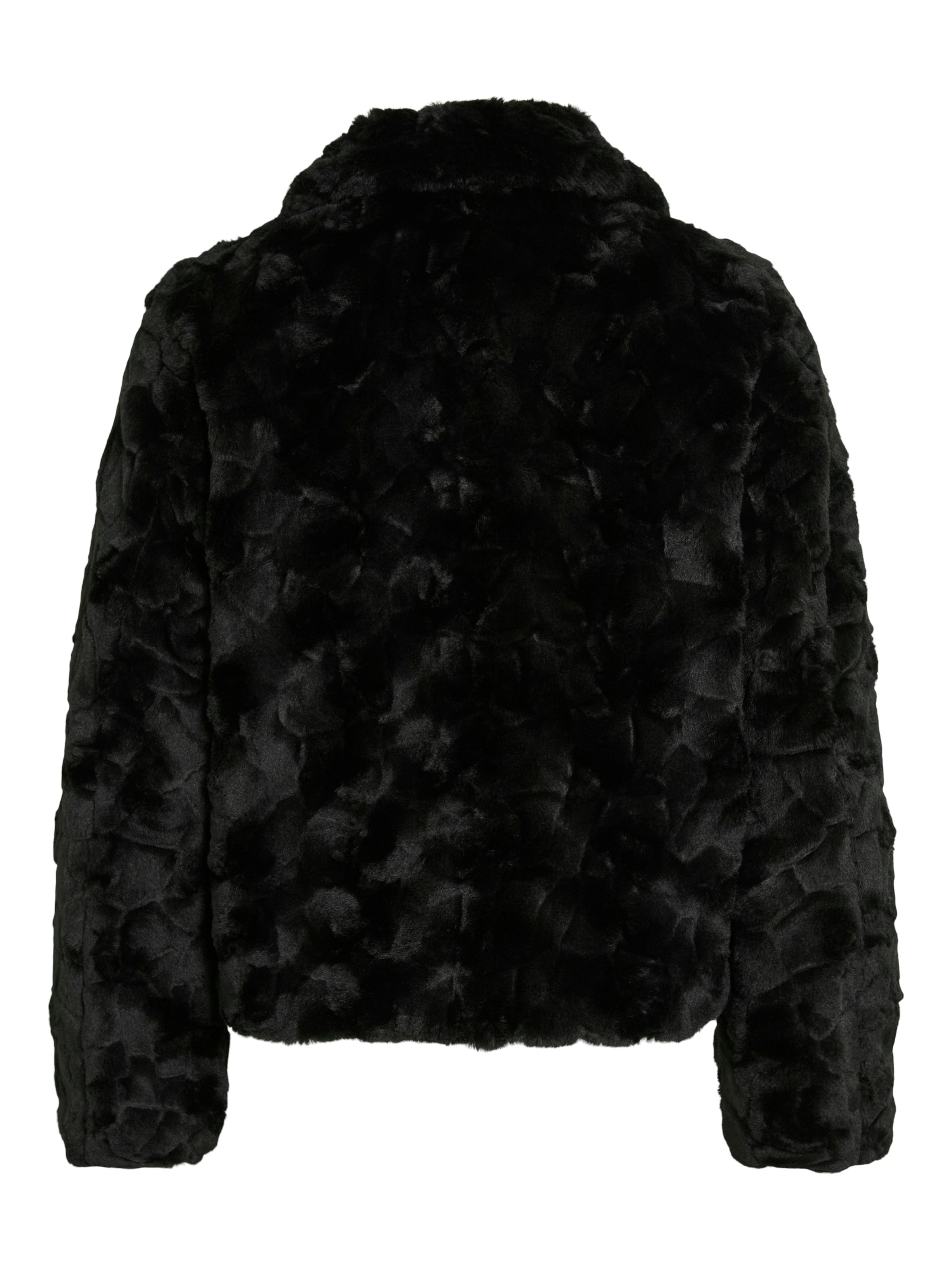 Vila Fellimitatjacke »VIDORTE L/S JACKET/PB« ohne Kapuze