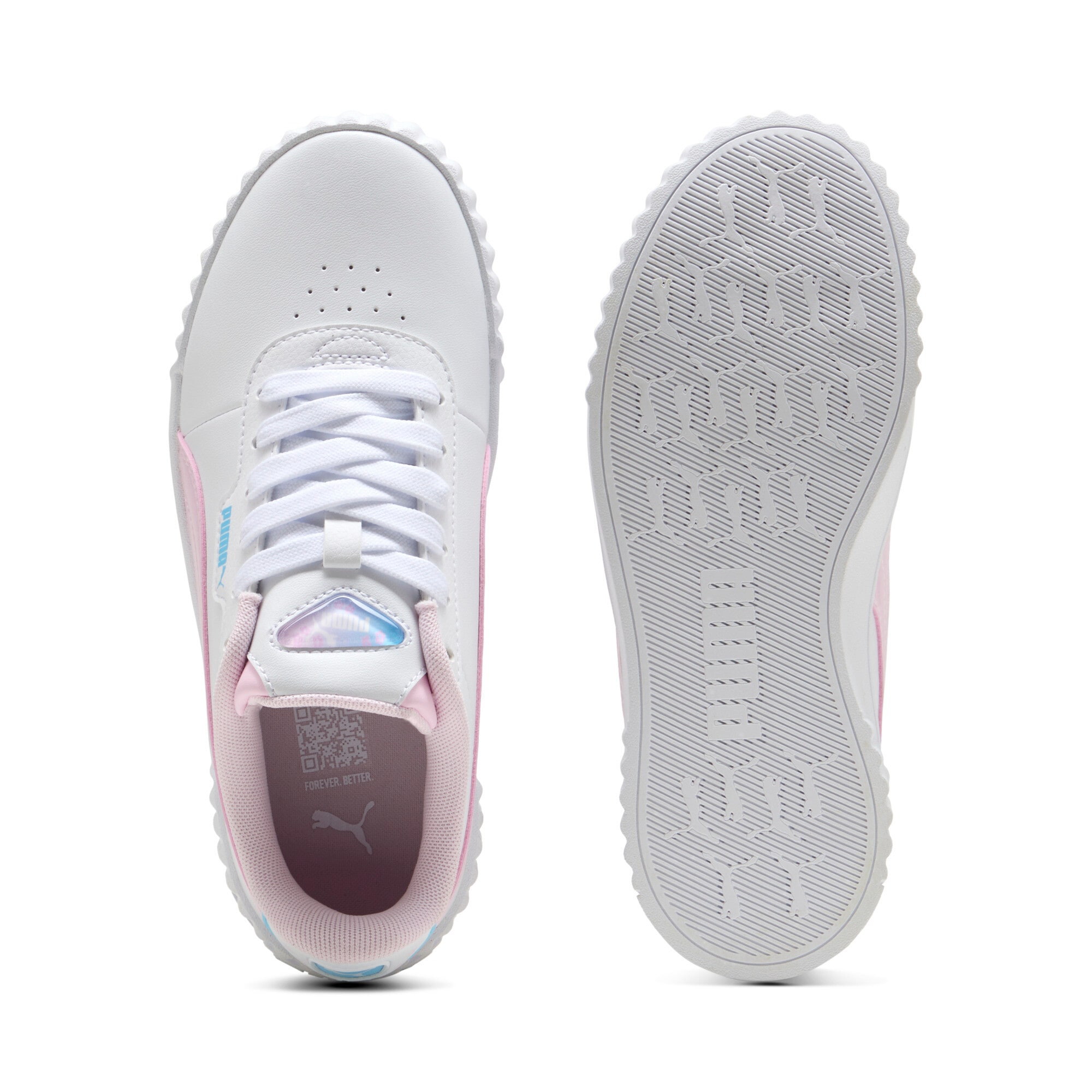 PUMA Sneakers »CARINA 3.0 JELLY HEAVEN JR«  mit Schnürung, Obermaterial aus Synthetik, Laufsohle aus Gummi