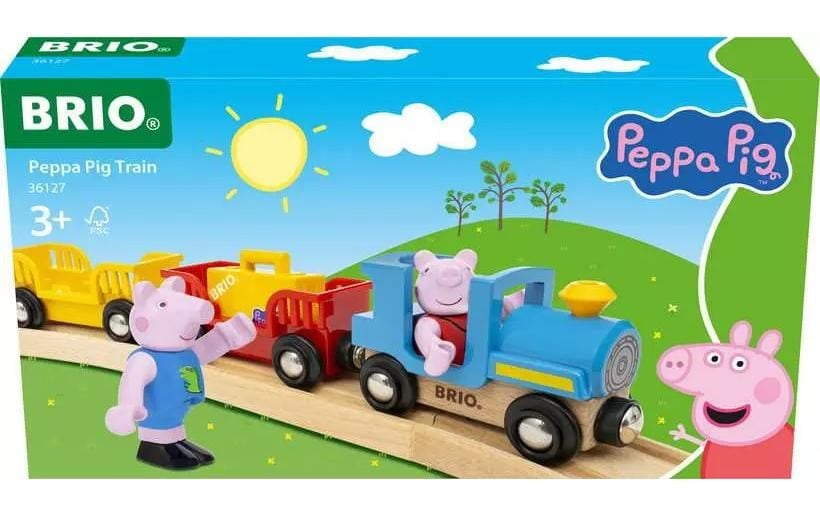 BRIO® Spielzeugeisenbahn-Set »Peppa Wutz Zug«