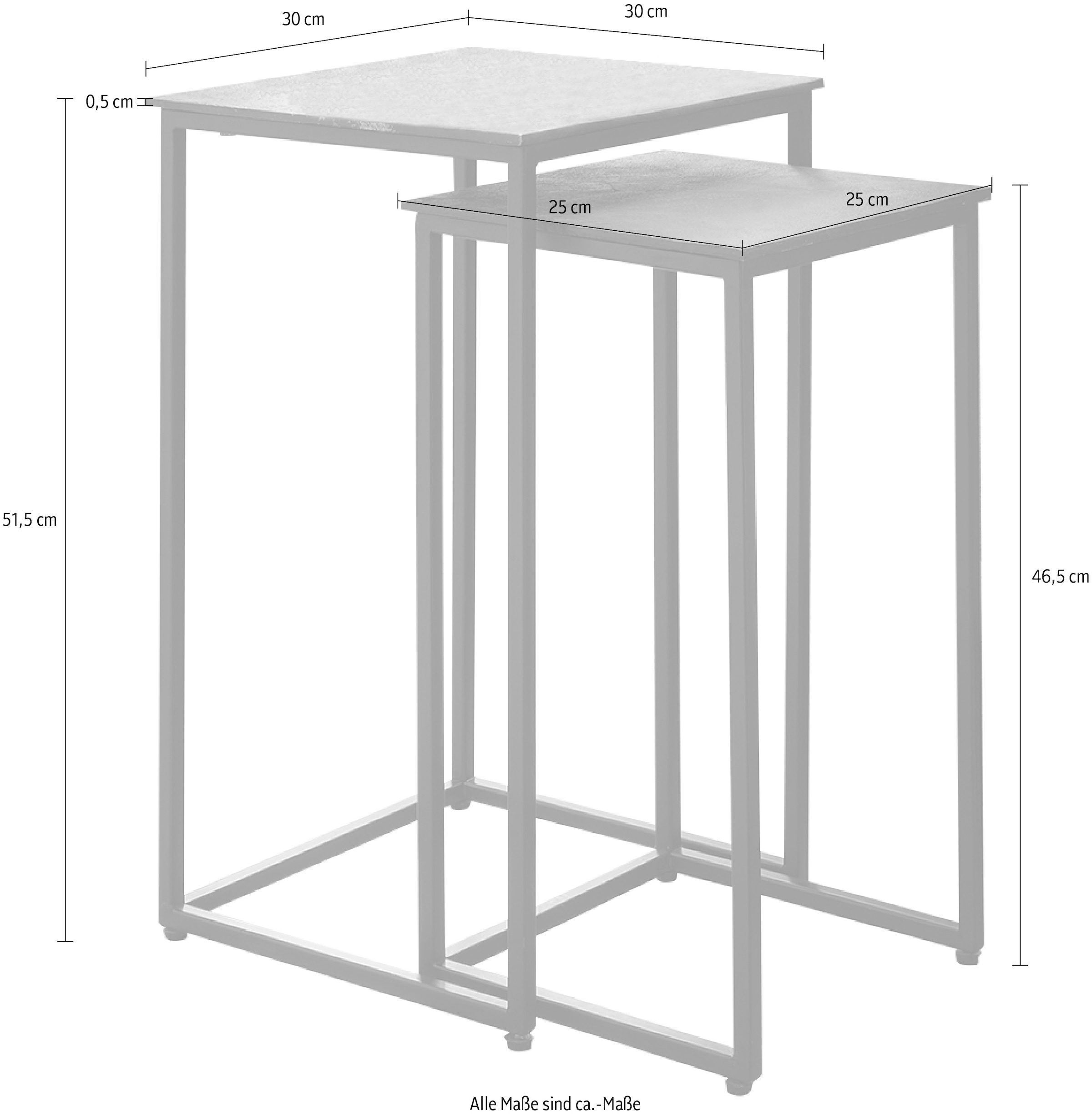 Paroli Table d'appoint 2 cuis tlg.