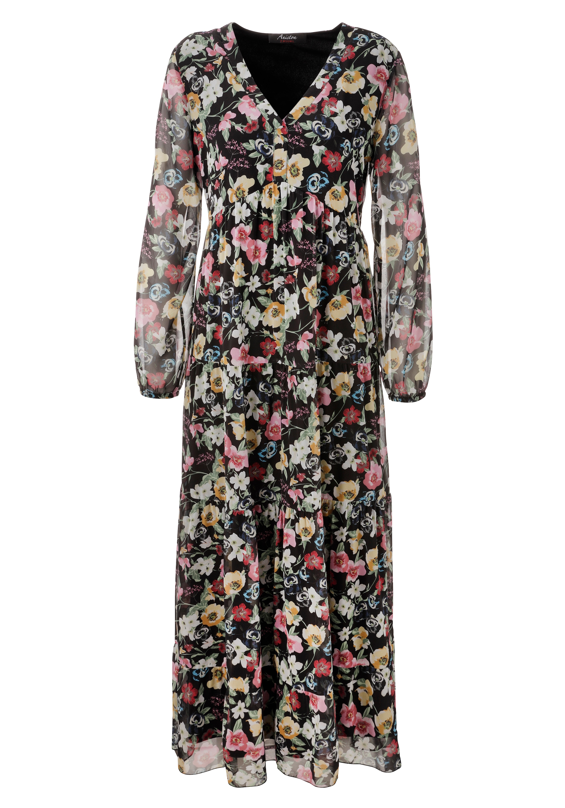 Aniston CASUAL Maxi robe avec imprimé floral coloré et romantique - NOUVELLE COLLECTION