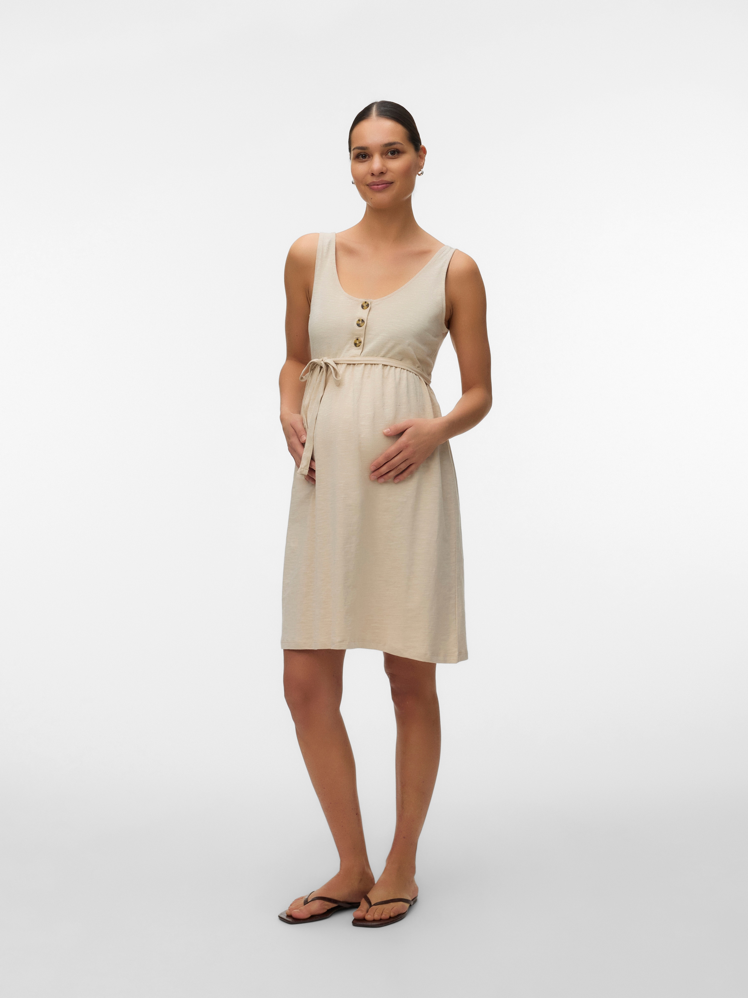 Mamalicious Robe de maternité »MLEVI LIA SL JRS ABK DRESS 2F NOOS«