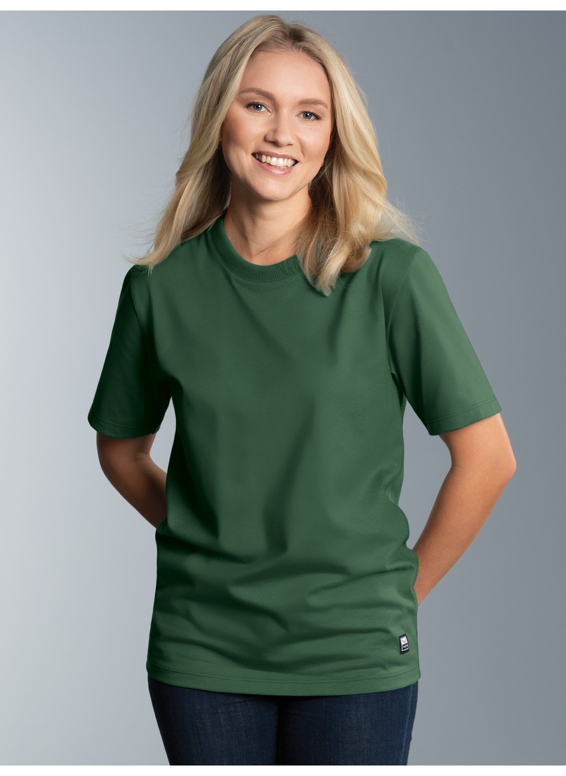 Trigema T-shirt »TRIGEMA Heavy T-Shirt aus 100% recycelter Baumwolle« 1 cuis