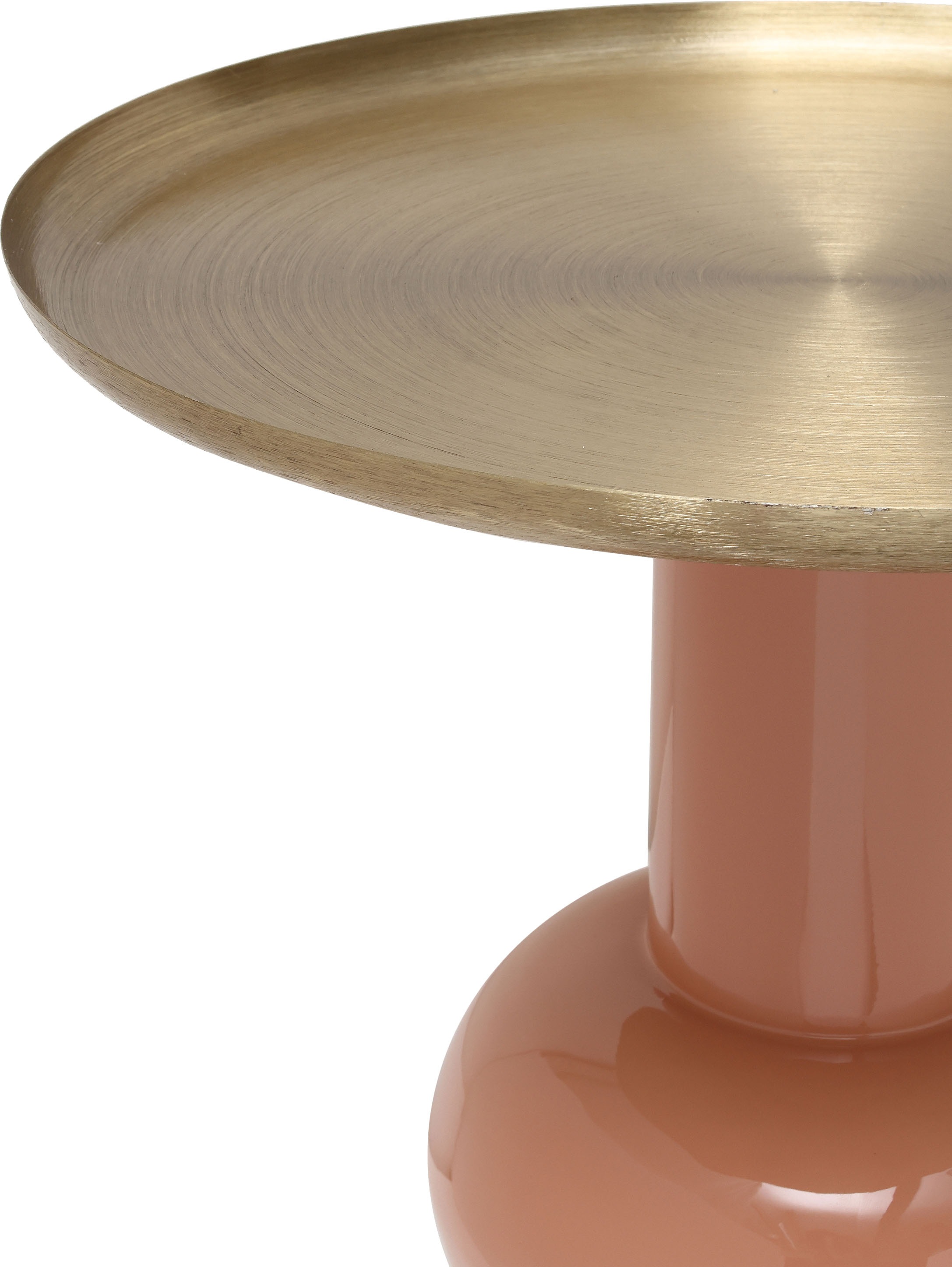 Kayoom Table d'appoint »Art Deco 2225, Beistelltisch aus Eisen, dekoratives Design« 1 cuis tlg. Handarbeit, lackierter Tisch mit Metalleffekten, dekorativ