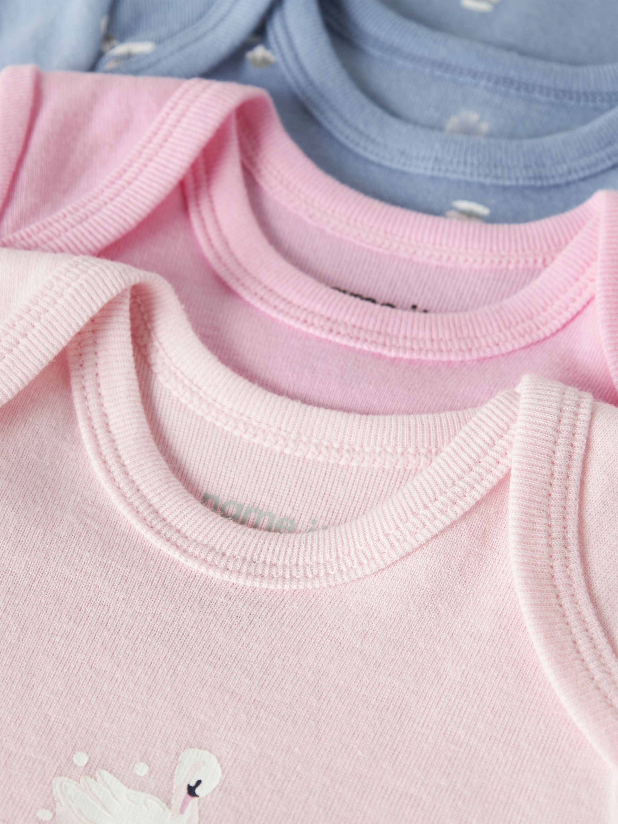 Name It Kurzarmbody »NBFBODY 3P SS SWAN NOOS« Packung, 3 tlg.