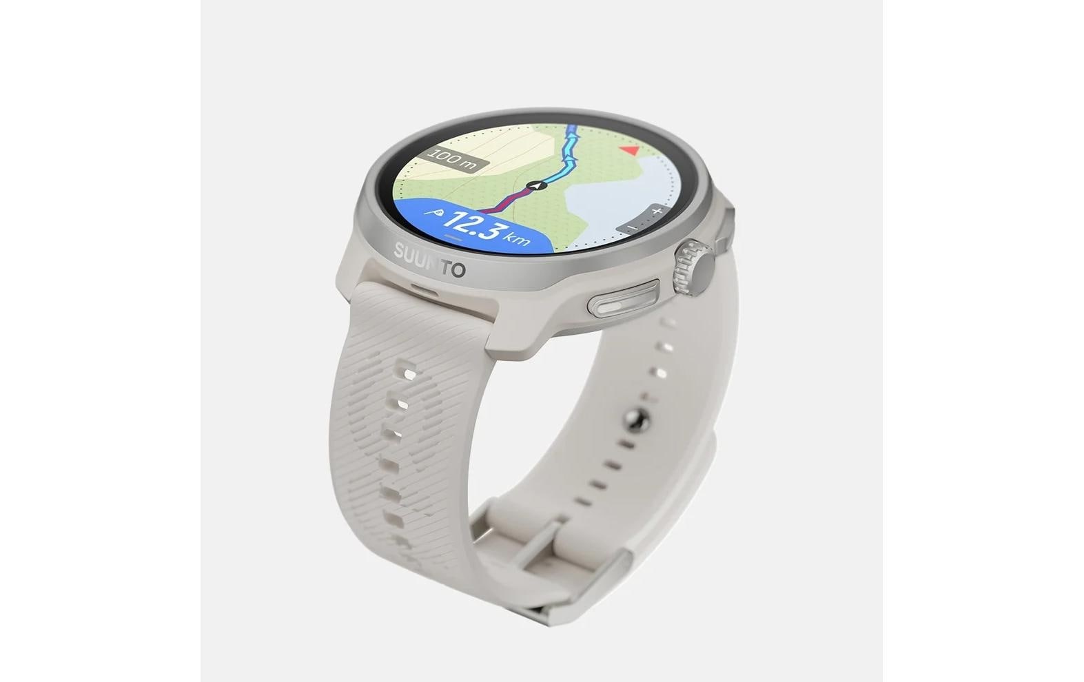 Suunto Fitnessuhr »Race 2 1,5 Zoll, Feather Gray«(/ 1,5 ″)