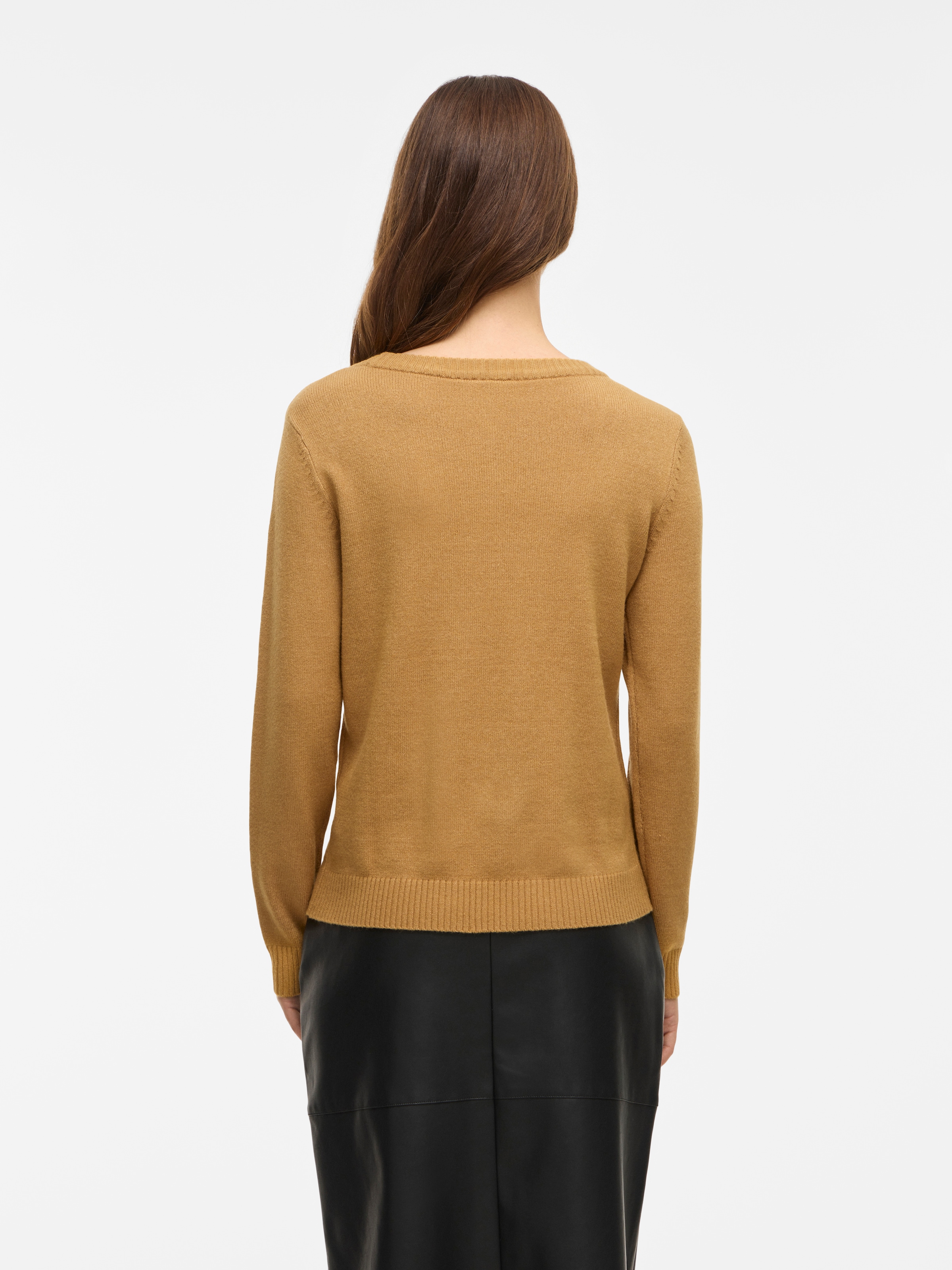 Vila Pull à col rond »VIRIL O-NECK L/S  KNIT TOP - NOOS«