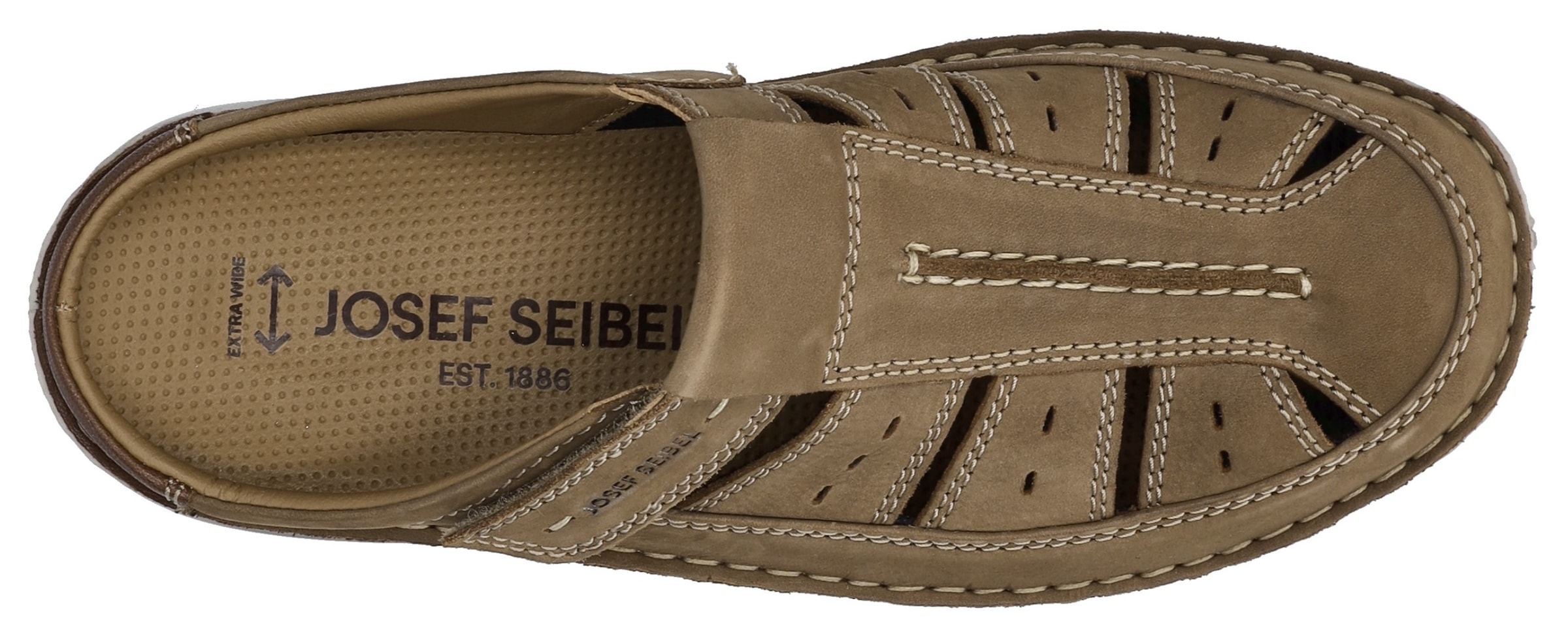 Josef Seibel Clog »New Anvers 76«  , Hausschuh, Sabot, Freizeitschuh in extraweiter Form
