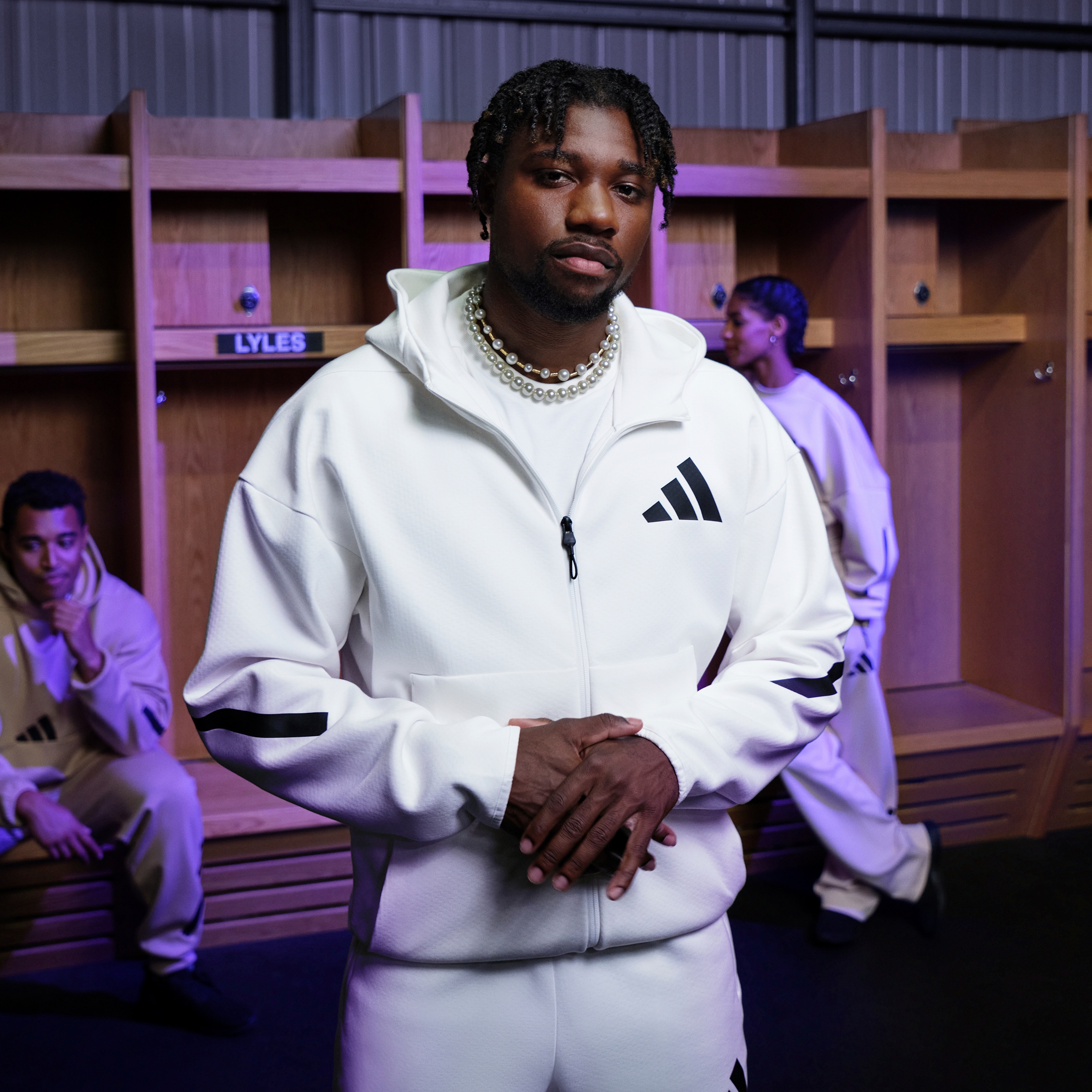 adidas Sportswear Kapuzensweatshirt »NEW ADIDAS Z.N.E. ZIP-HOODIE«, für sportliche Aktivitäten, aus Polyester und Baumwolle

