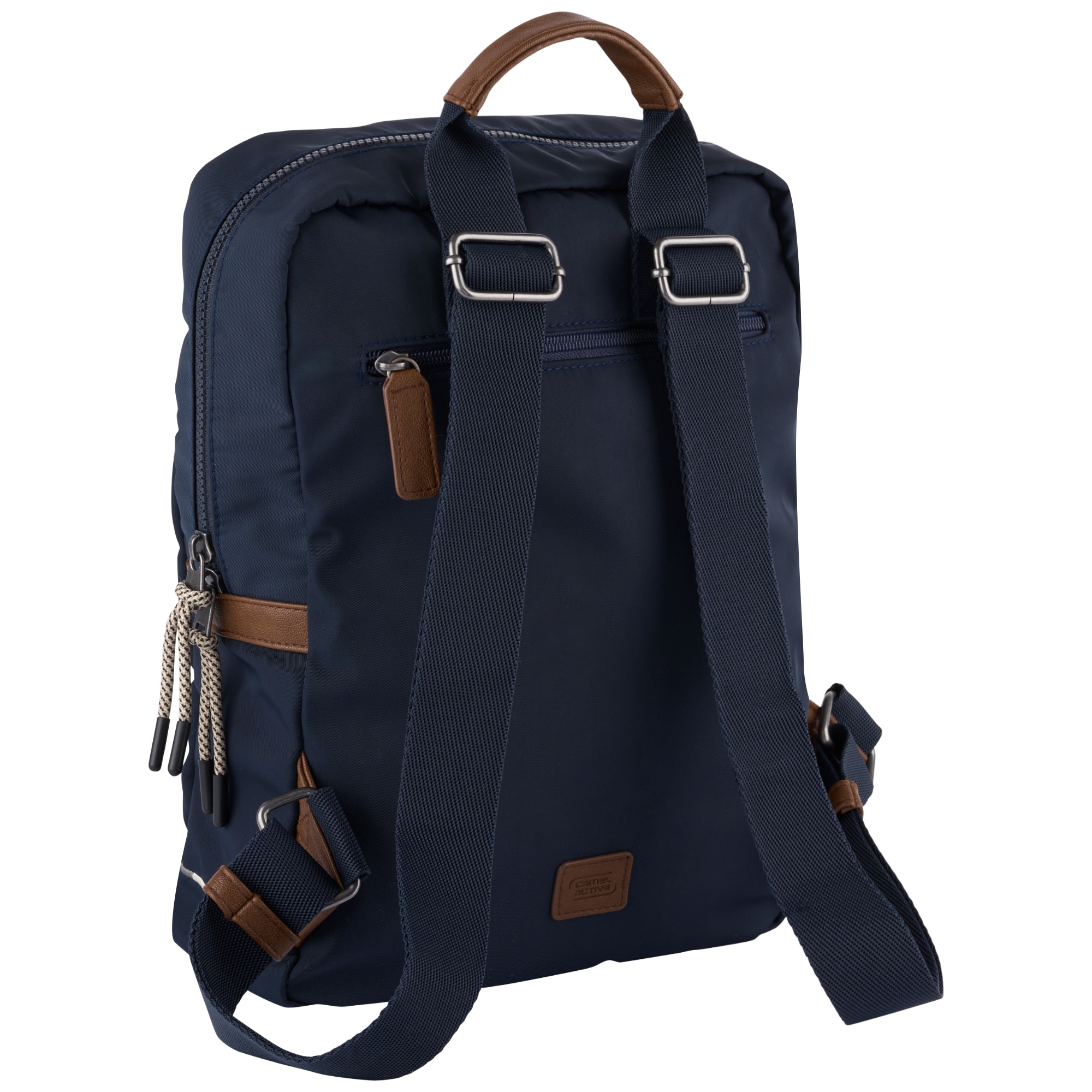camel active Rucksack »Aurum« aus recyceltem Polyester in Nylonstruktur, leicht & mit feinen Details