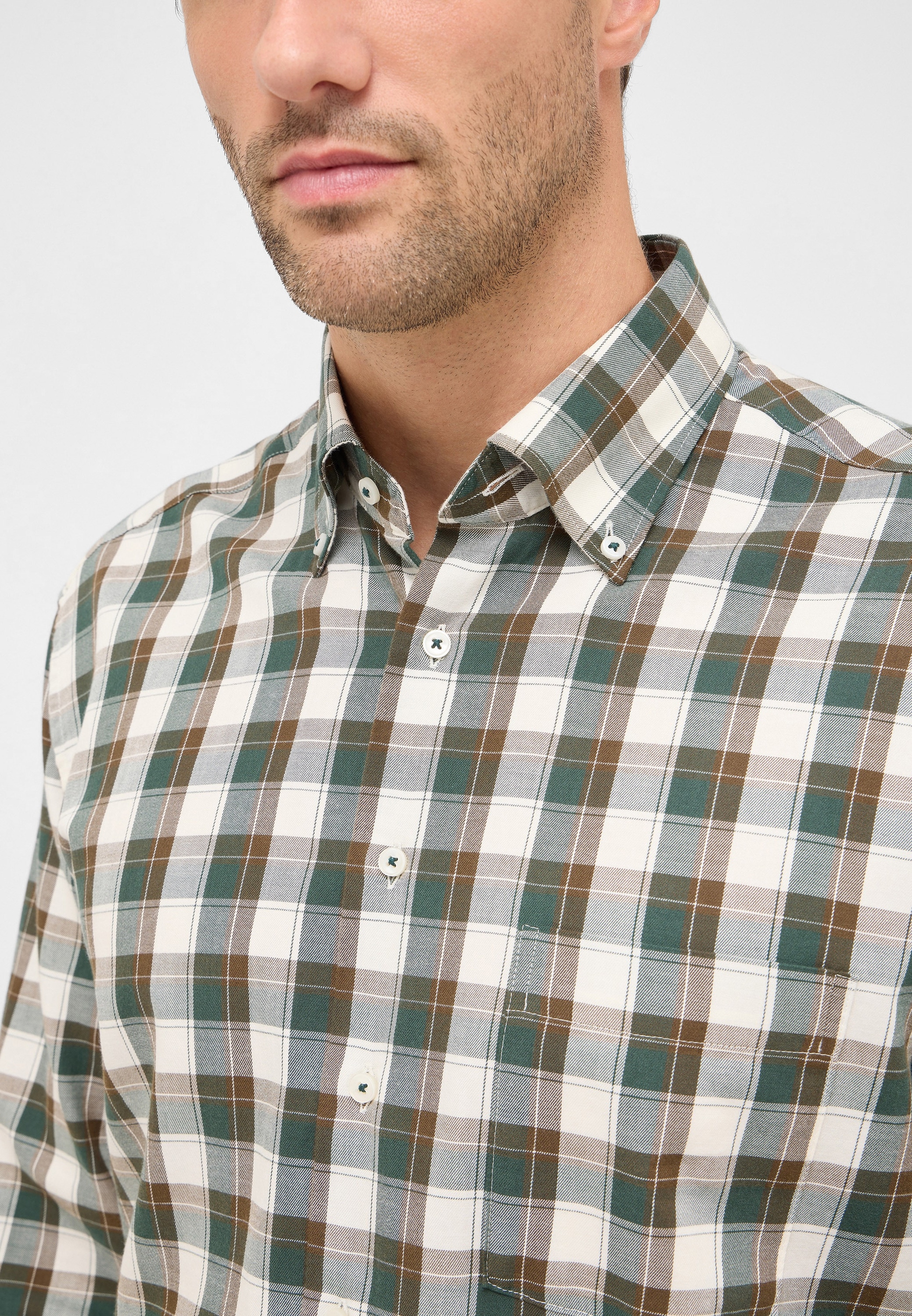 Eterna Chemise à manches longues »MODERN FIT« EASY IRON (bügelleicht)