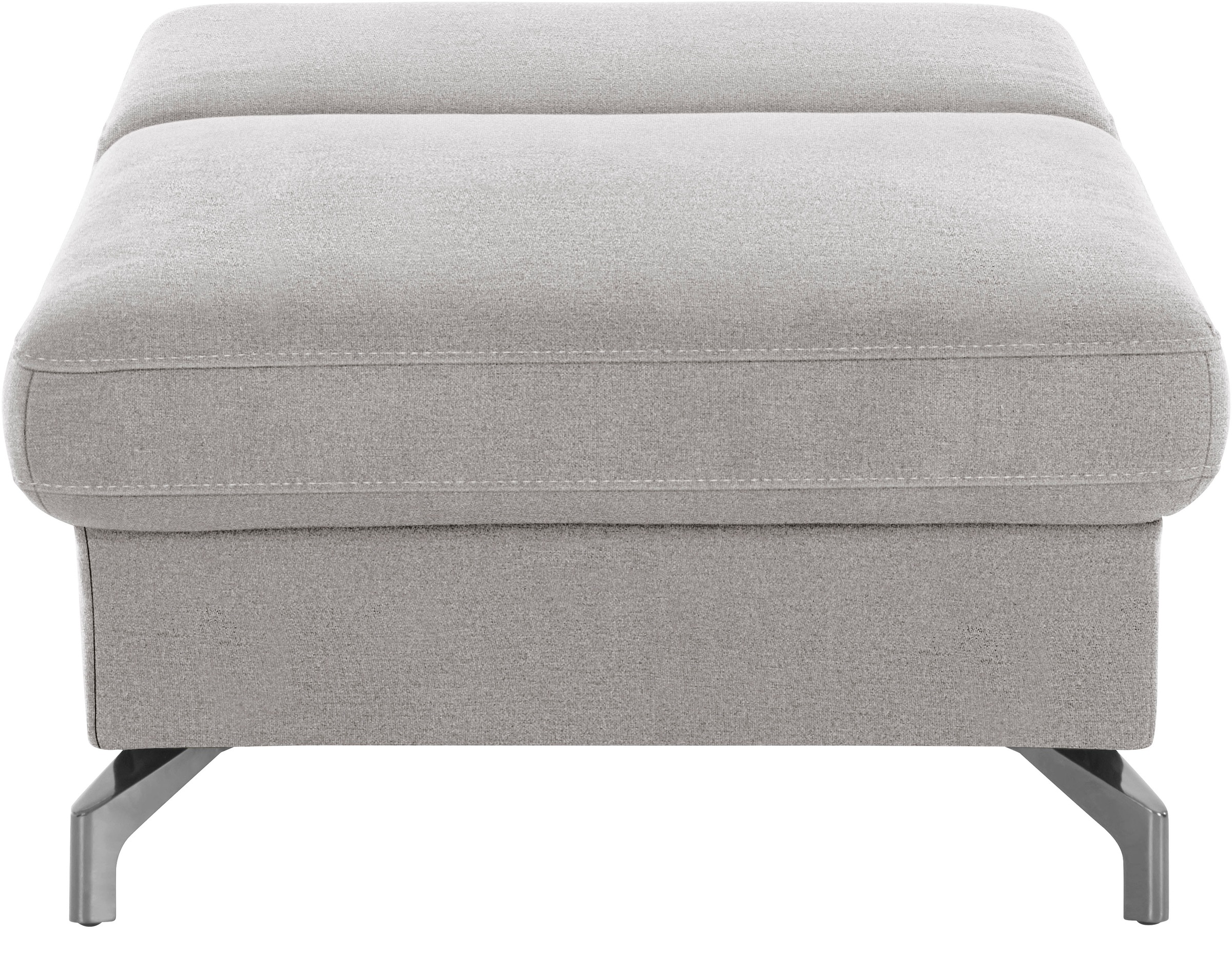 sit&more Hocker »Brisbane« Fusshöhe 12 cm, mit Federkern und Klappfunktion