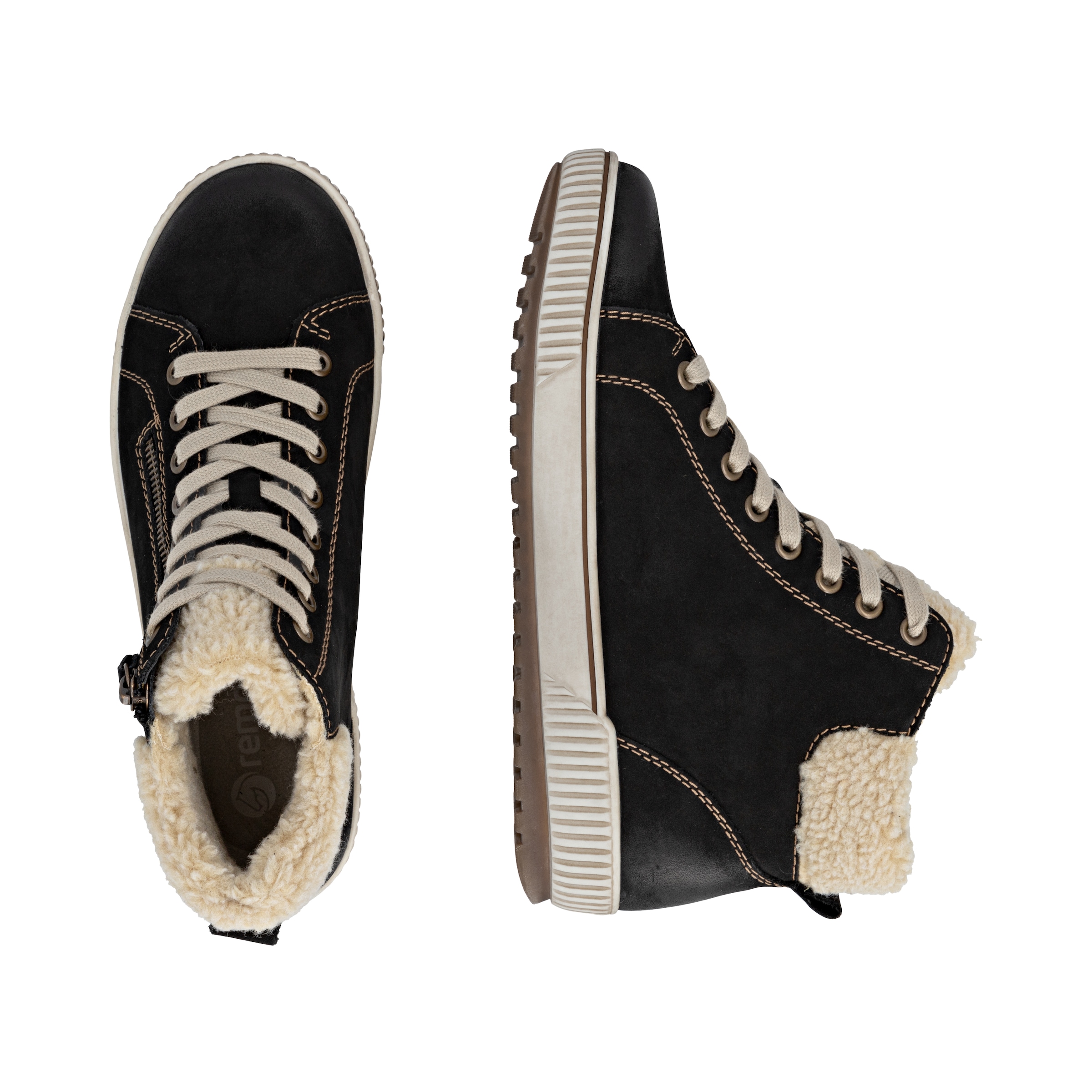 Remonte Bottes d'hiver  bottines à lacets, bottines casual avec équipement Tex