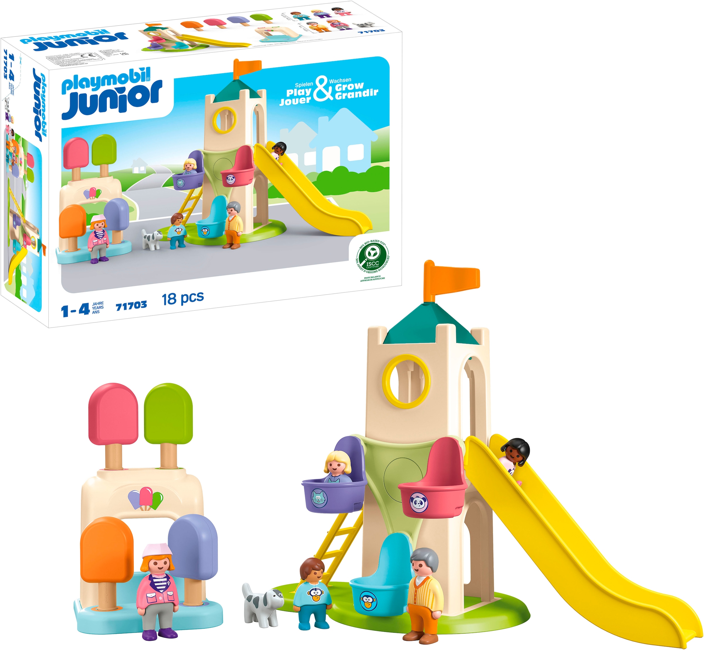 Playmobil® Jeu de construction »Erlebnisturm mit Eisstand (71703), JUNIOR« Made in Europe