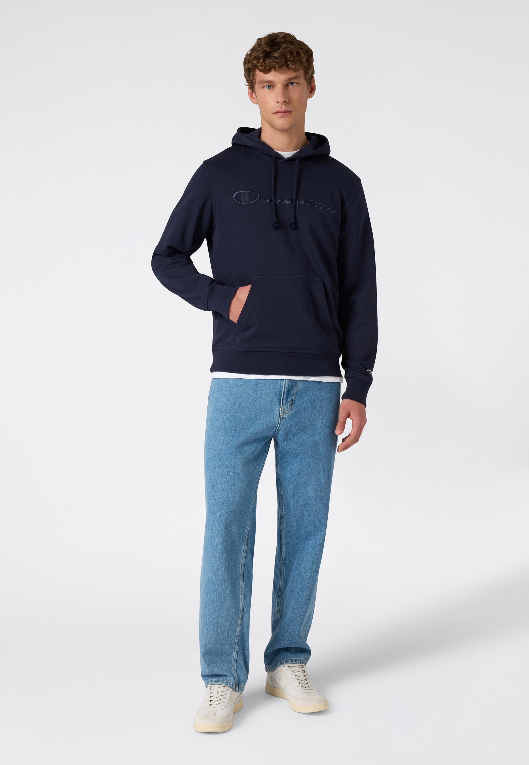 Champion Kapuzensweatshirt »ICONS TONAL Terry Hoodie with Big Logo«, für sportliche Aktivitäten, sportlicher Stil, mit Kapuze
