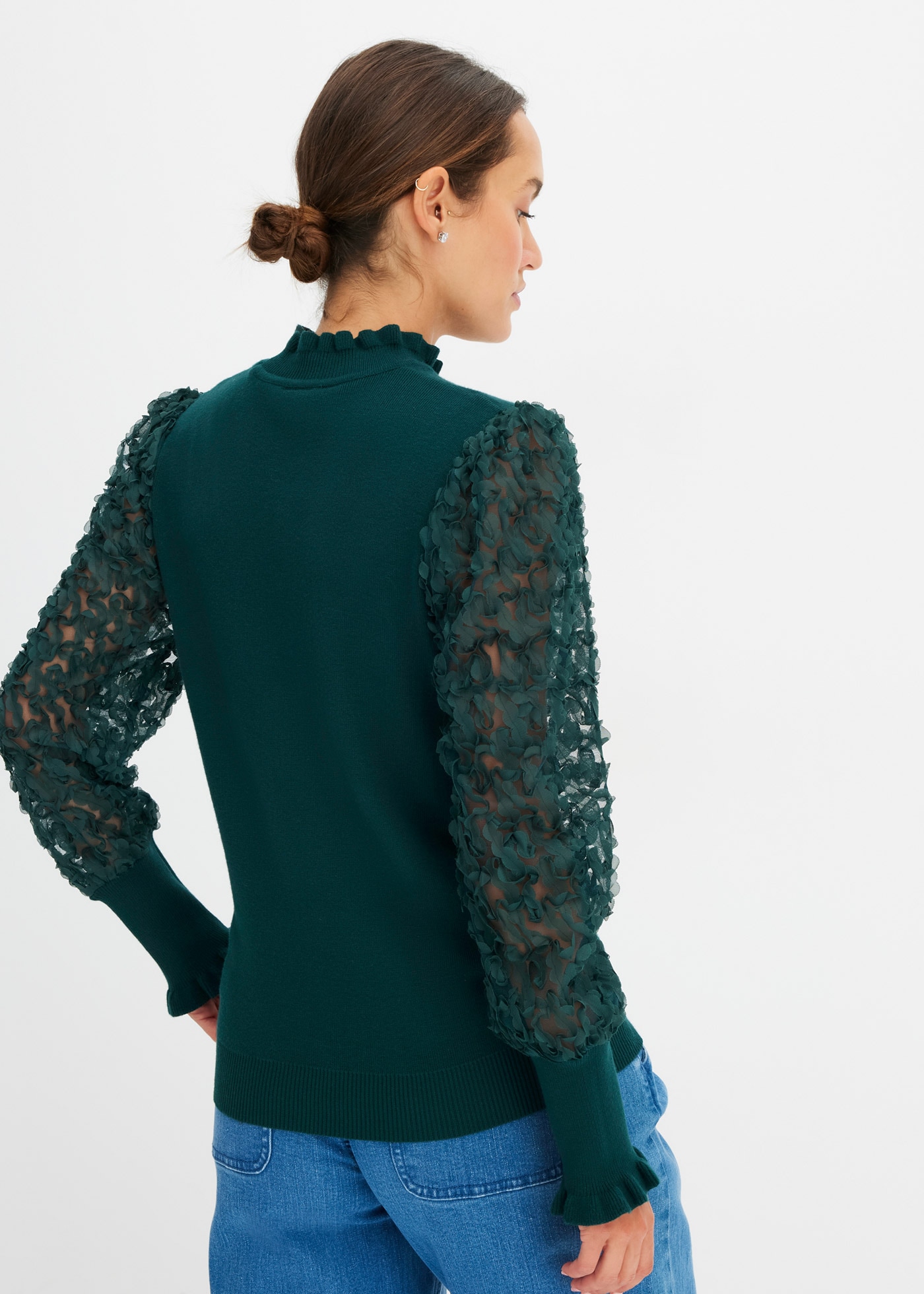 bonprix Rollkragenpullover »Rollkragenpullover aus fliessendem Viskose-Mix«, Rollkragenpullover aus fliessendem Viskose-Mix
