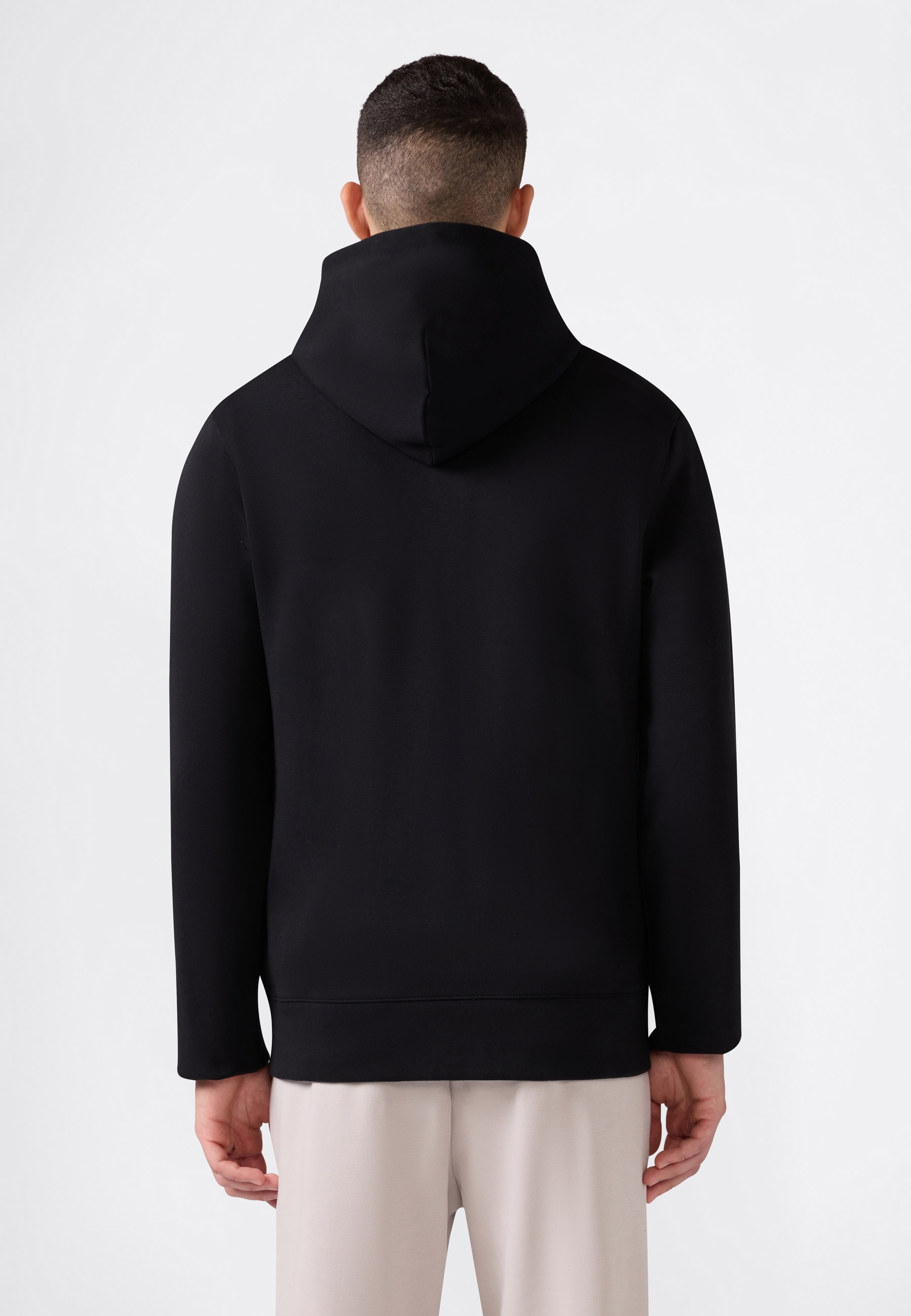 Champion Sweatjacke mit Kapuze, formstabile Optik, aus Baumwollmischung