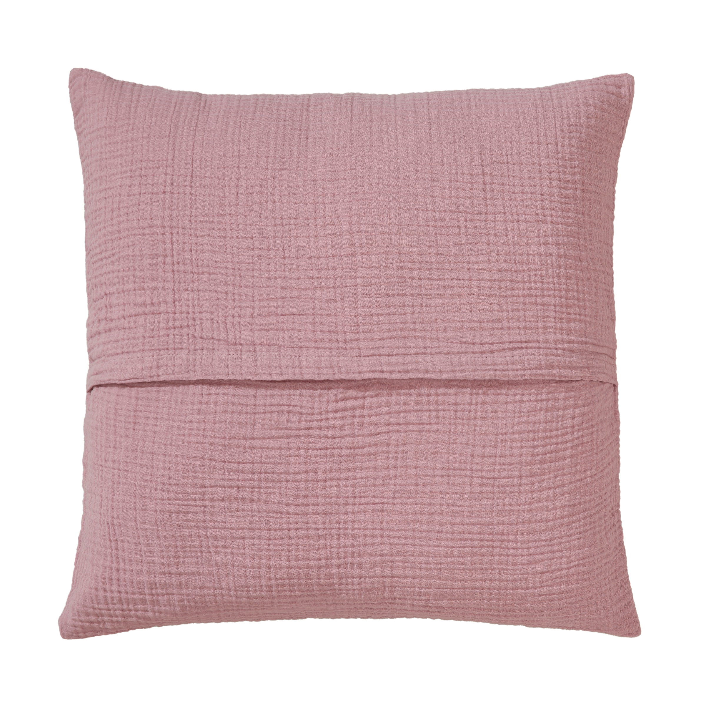 GOODproduct Housse de coussin »Bailee« qualité mousseline douce, plusieurs couleurs disponibles, housse 50x50 cm
