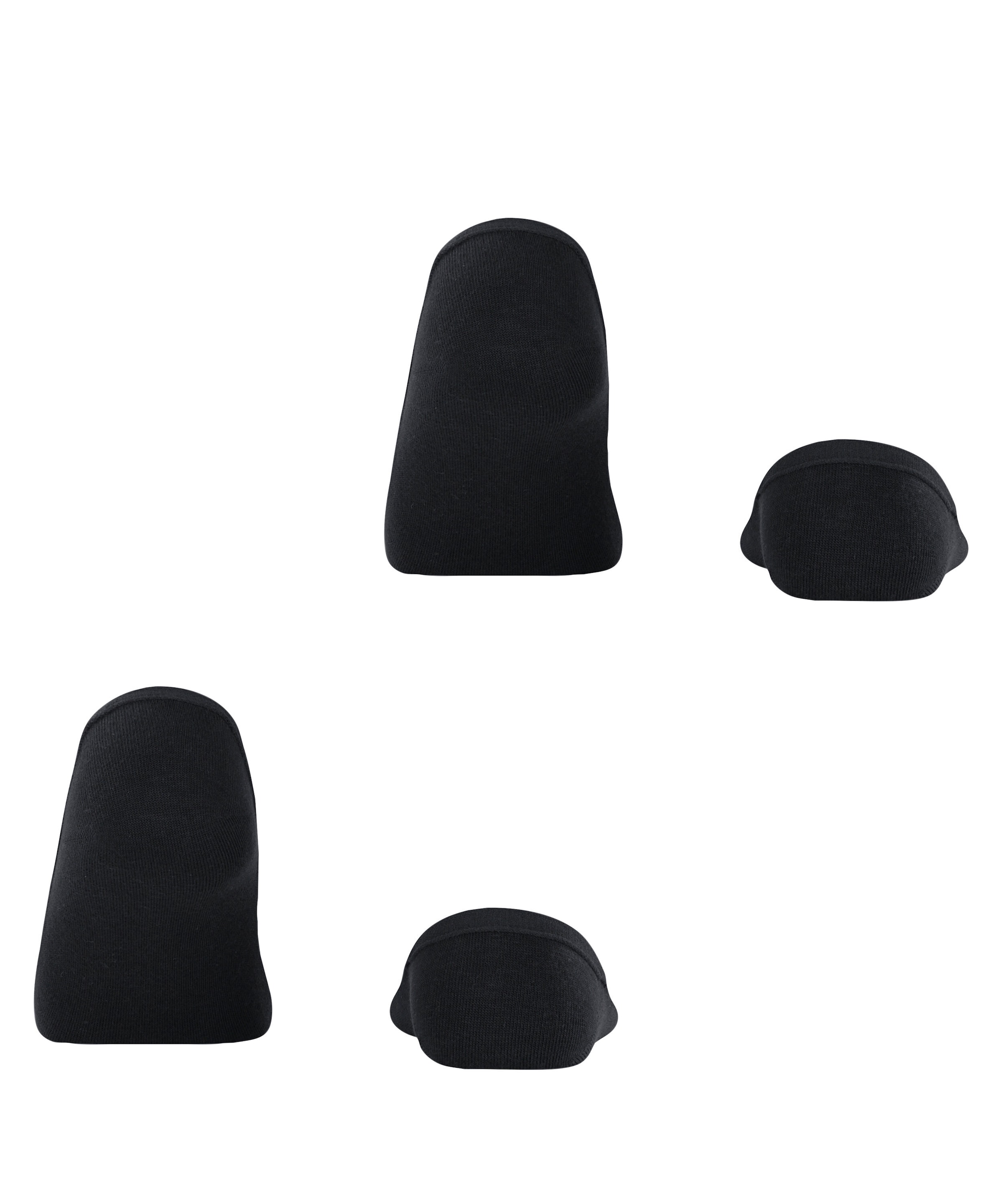 Esprit Chaussons »Solid Low« 2 paires,  élégant, renforcé et en coton doux, fin, antidérapant