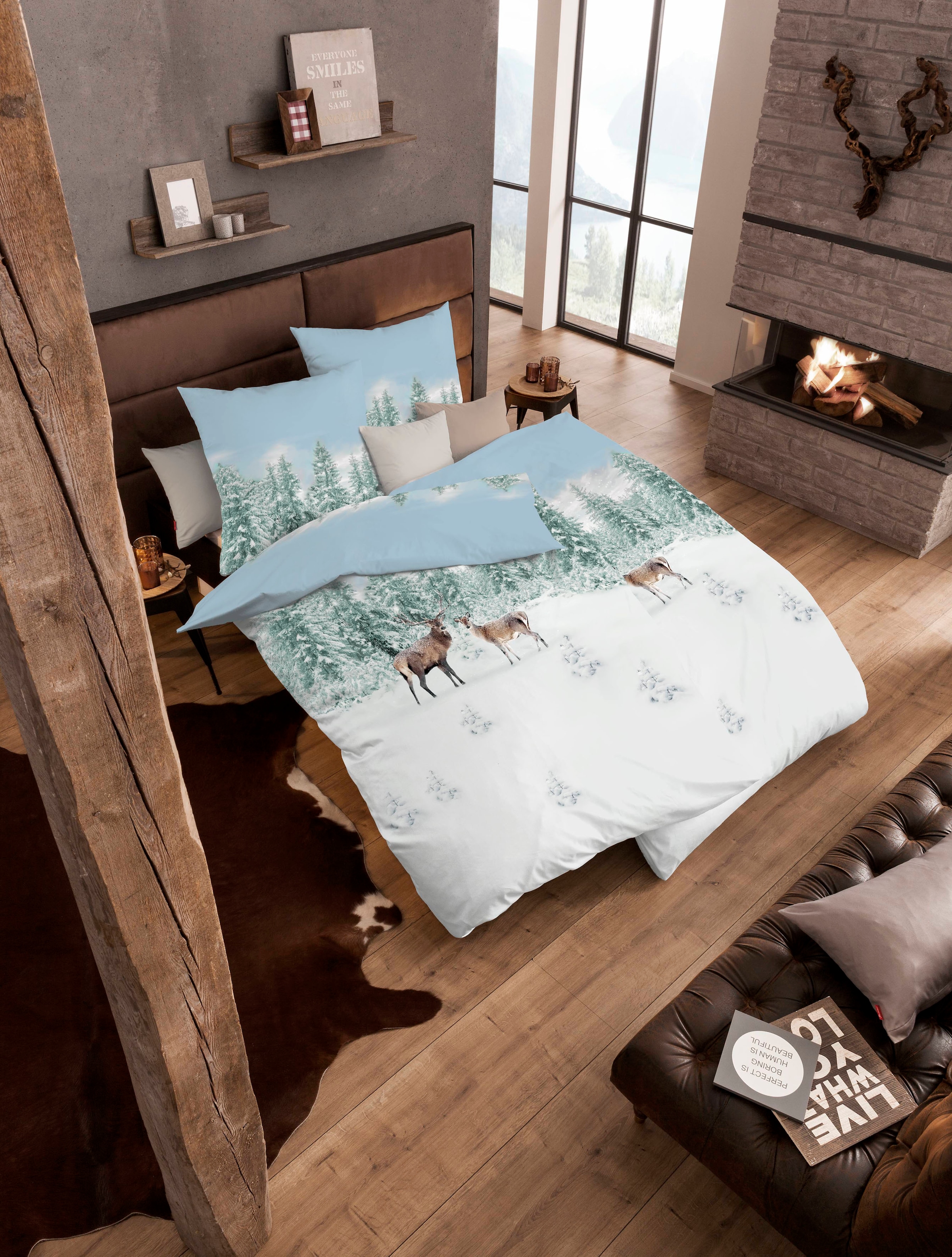 fleuresse Linge de lit réversible »Milano D« 2 cuis