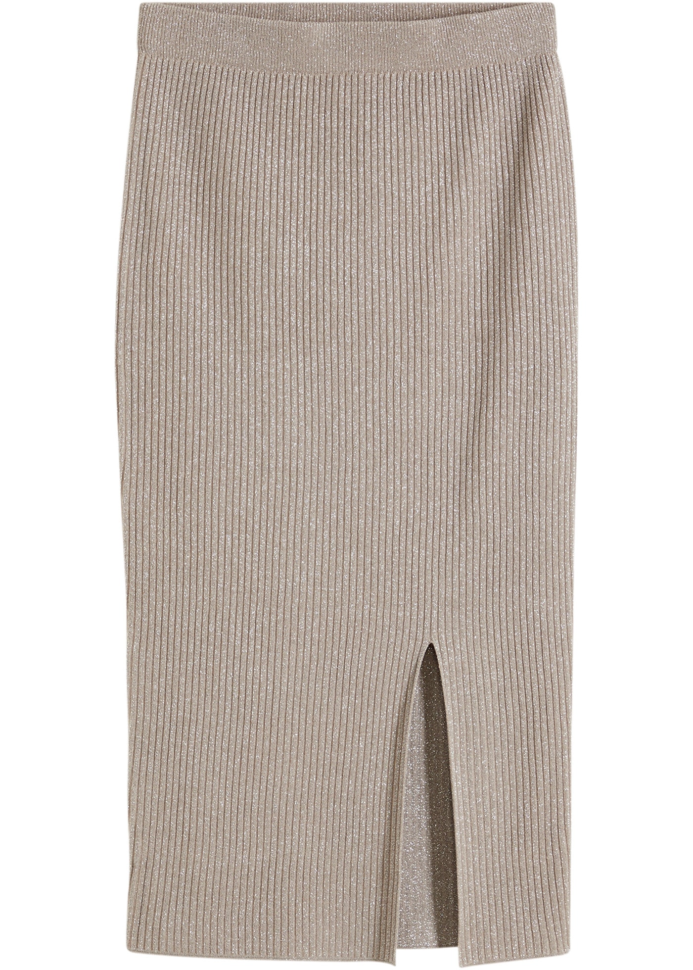 bonprix Strickrock »Strickrock aus fliessendem Viskose-Mix« aus Viskose, Polyester, Polyamid und metallisierten Fasern