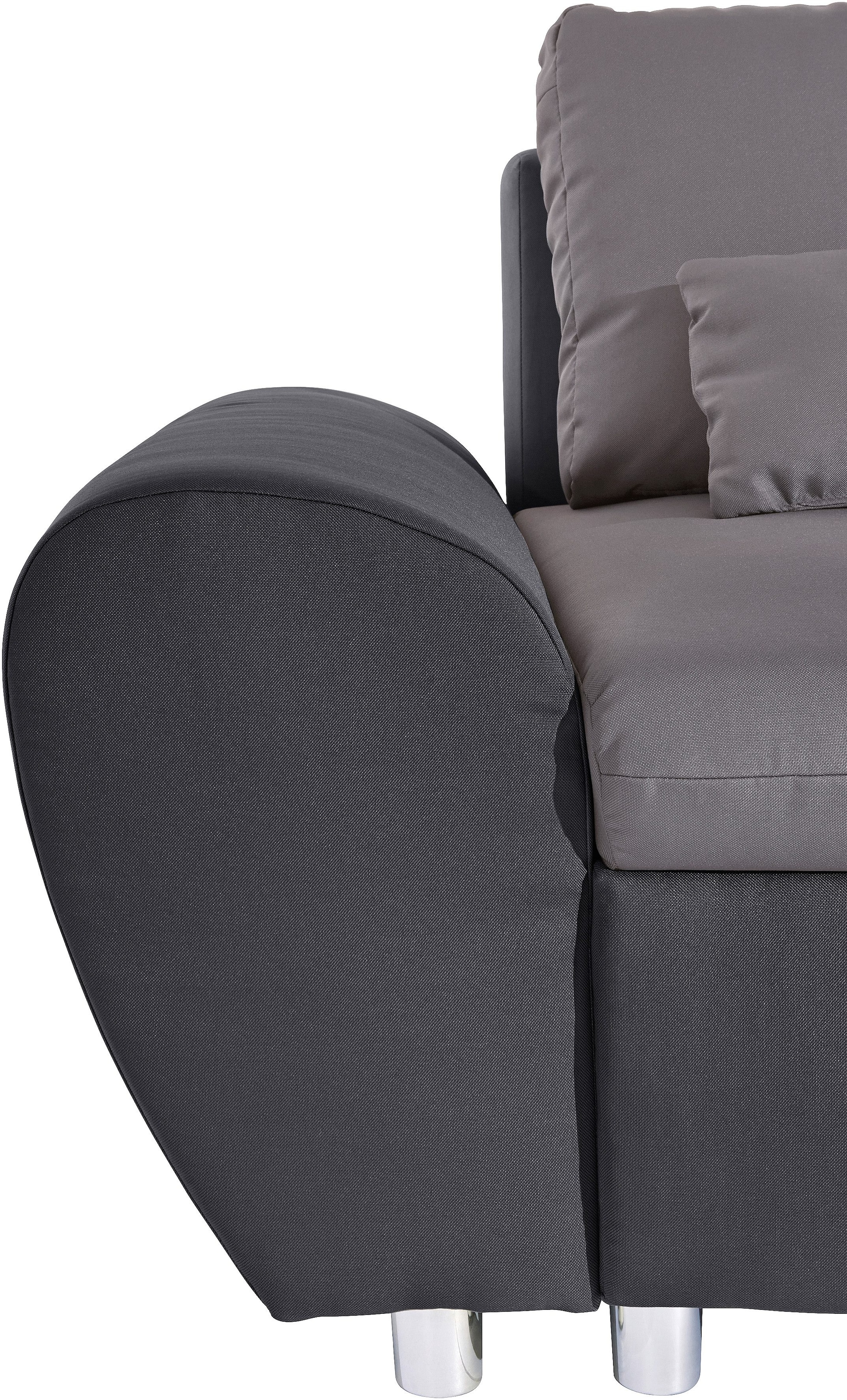 sit&more Ecksofa »Bandos L-Form« in 2 unterschiedlichen Grössen, wahlweise mit Bettfunktion