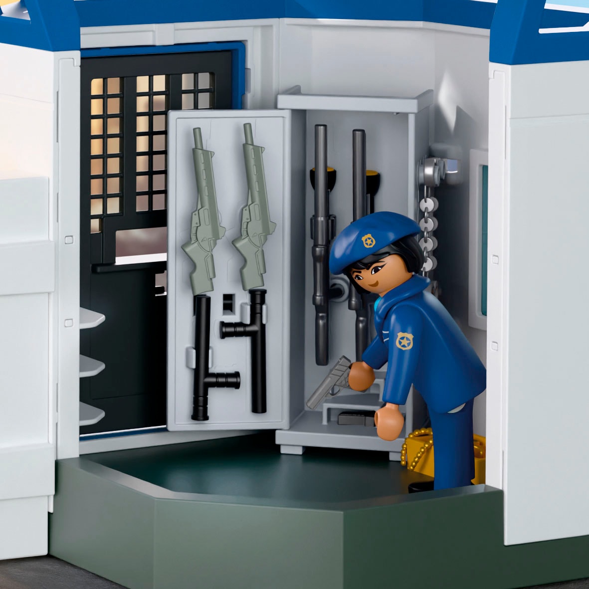 Playmobil® Konstruktions-Spielset »Polizei-Kommandozentrale (71873), Action Heroes« Made in Europe