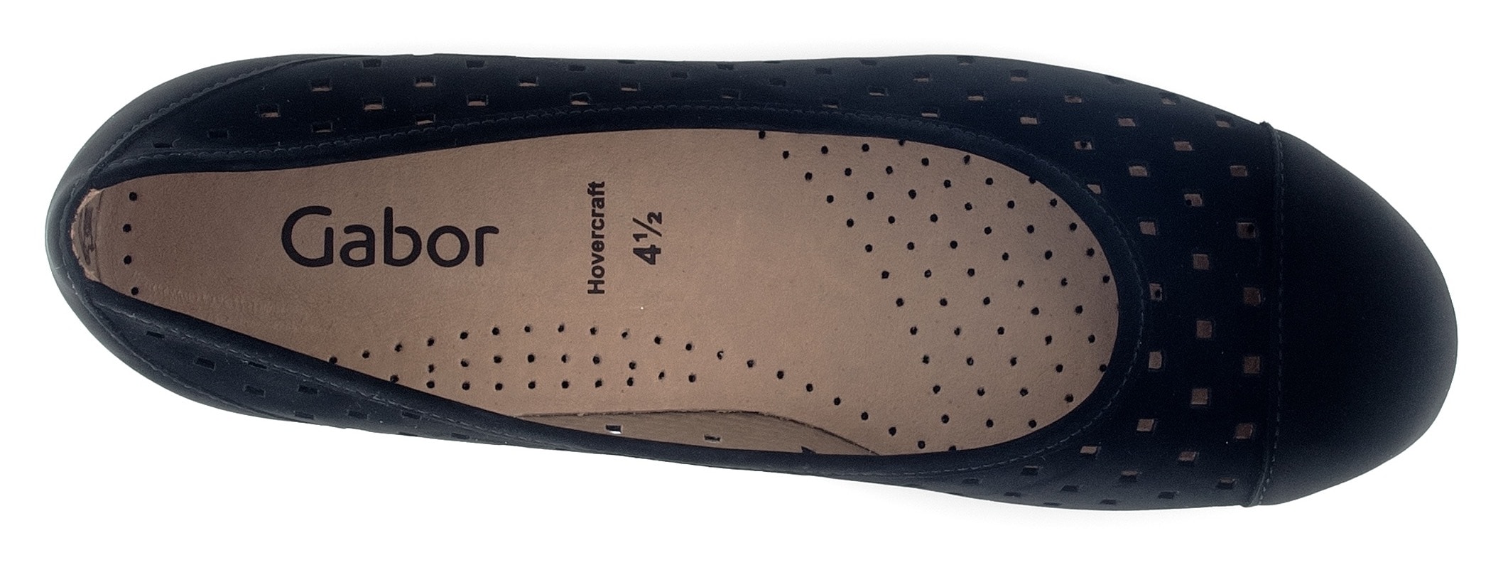 Gabor Ballerina  , Slipper, Businessschuh, Halbschuh mit Hovercraft Luftkammerlaufsohle