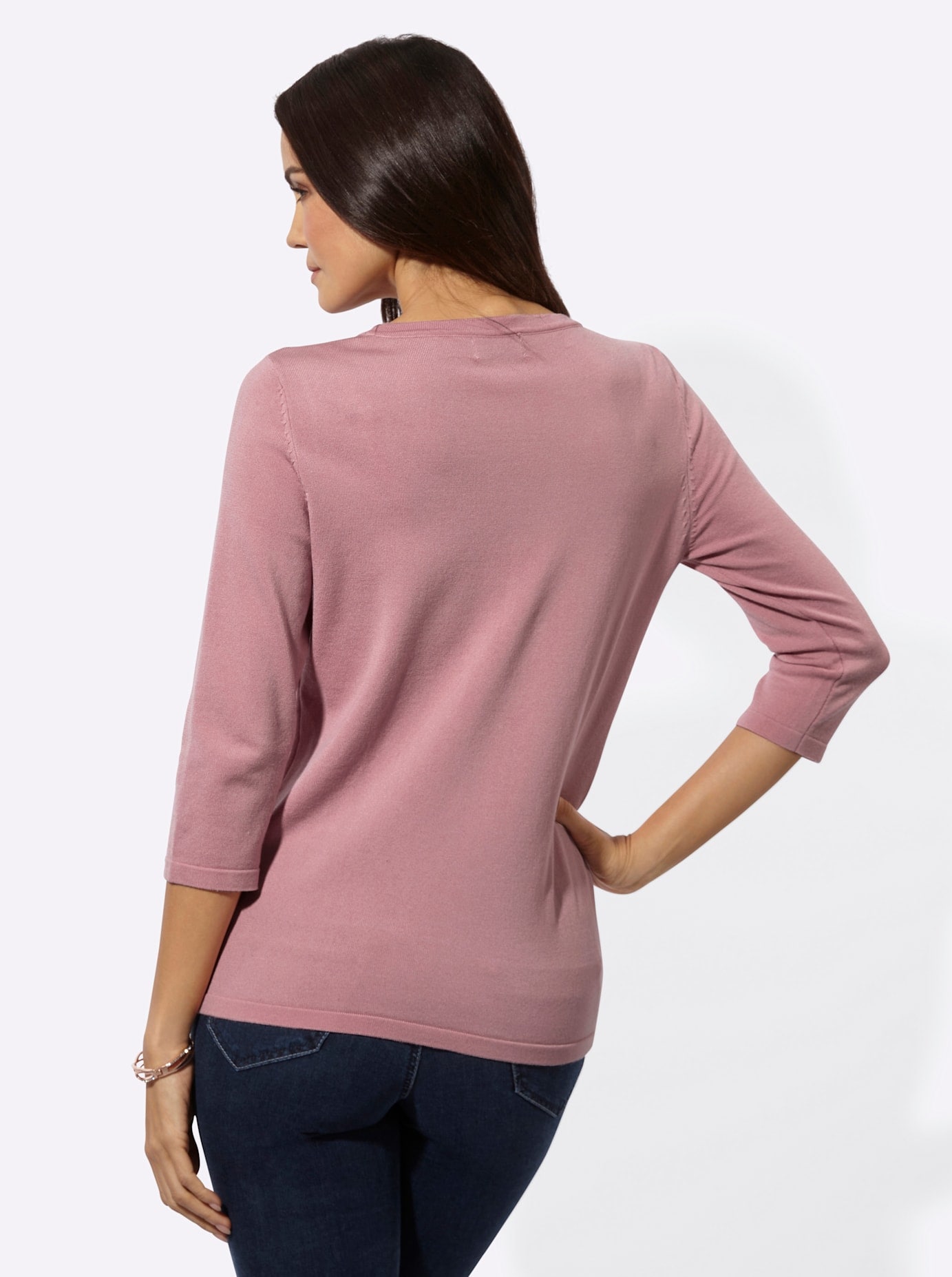 creation L Pull à manches 3/4 »Lyocell-Mix-Pullover«