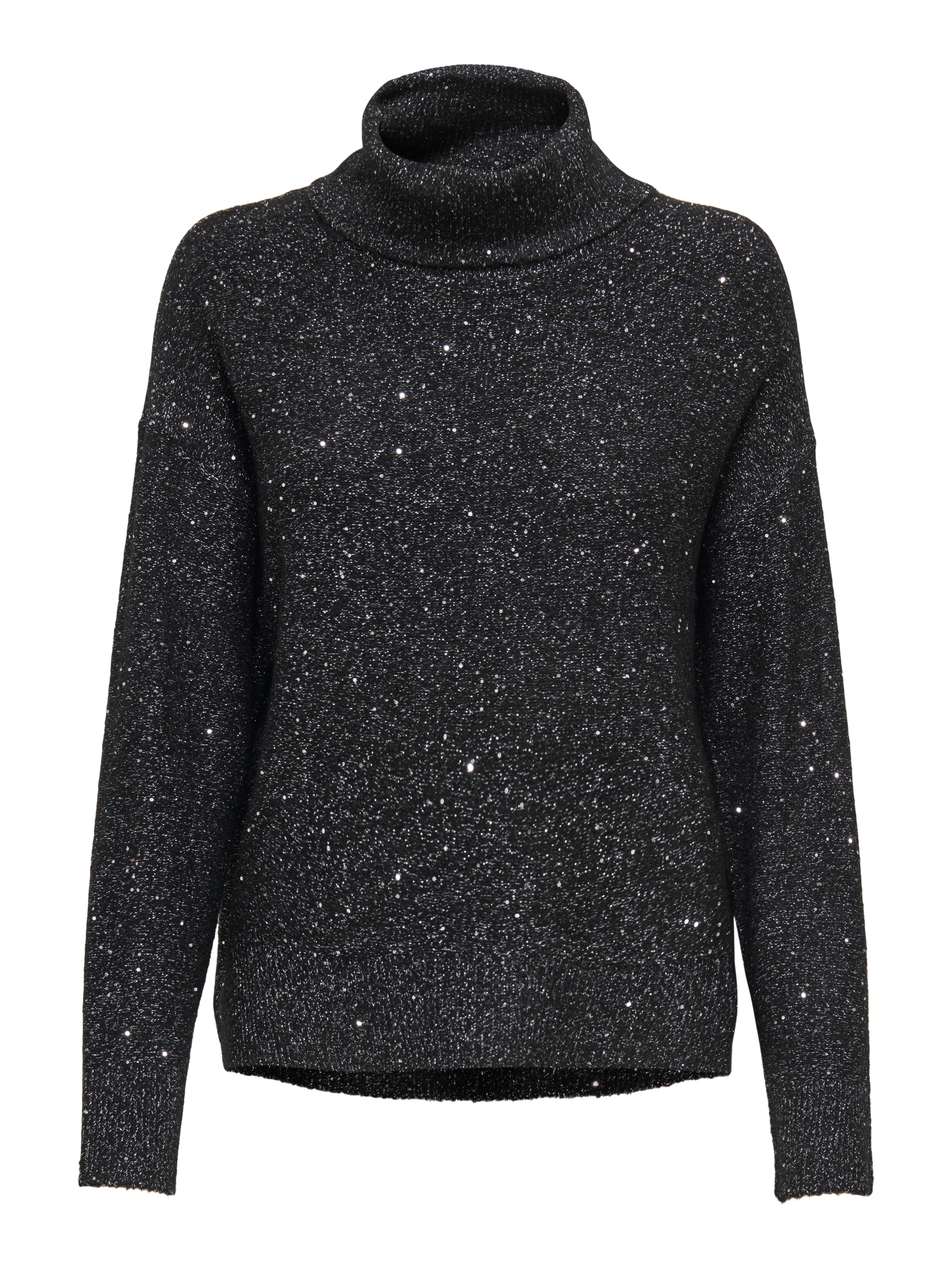 ONLY Rollkragenpullover »ONLARIZONA LS SEQUINS ROLLNECK PULL KNT«