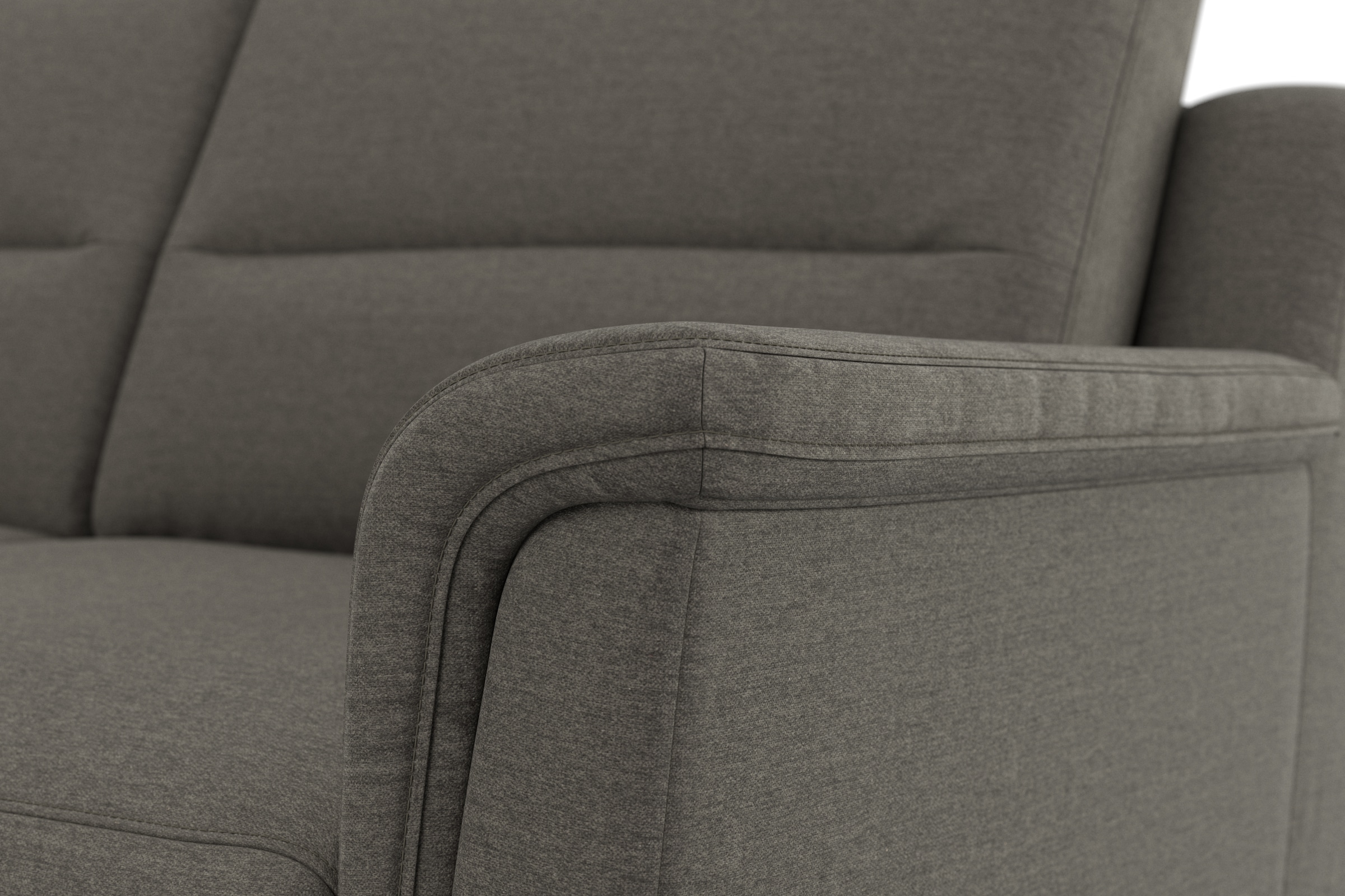 sit&more Canapé d'angle »Farö L-Form« comprend un ressort ensaché, option avec fonction lit et coffre de rangement