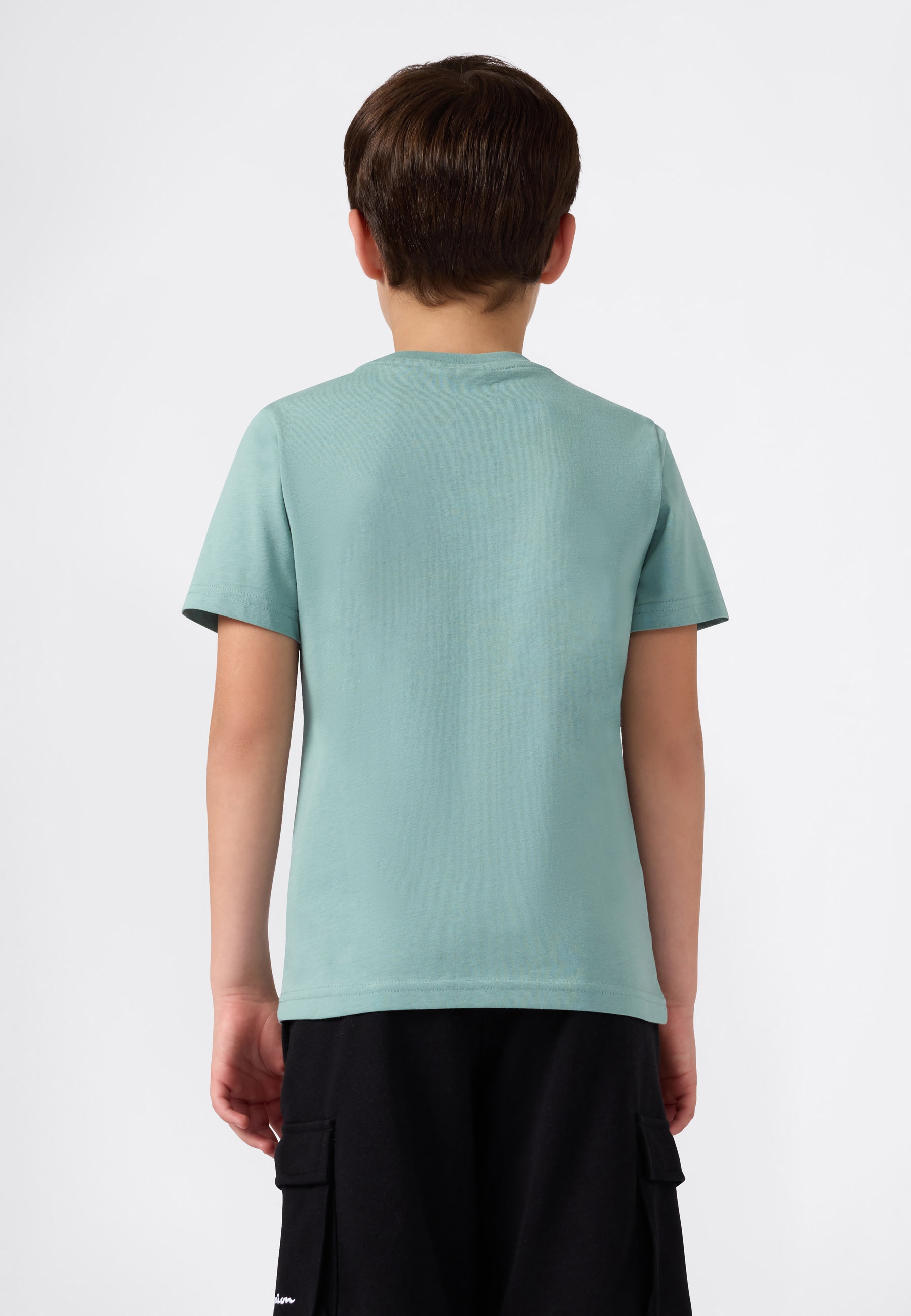 Champion T-Shirt »ICONS CONTRAST Crewneck T-Shirt« 1 Stk. klassischer Schnitt, Kurzarm, für Kinder, für Sportmode