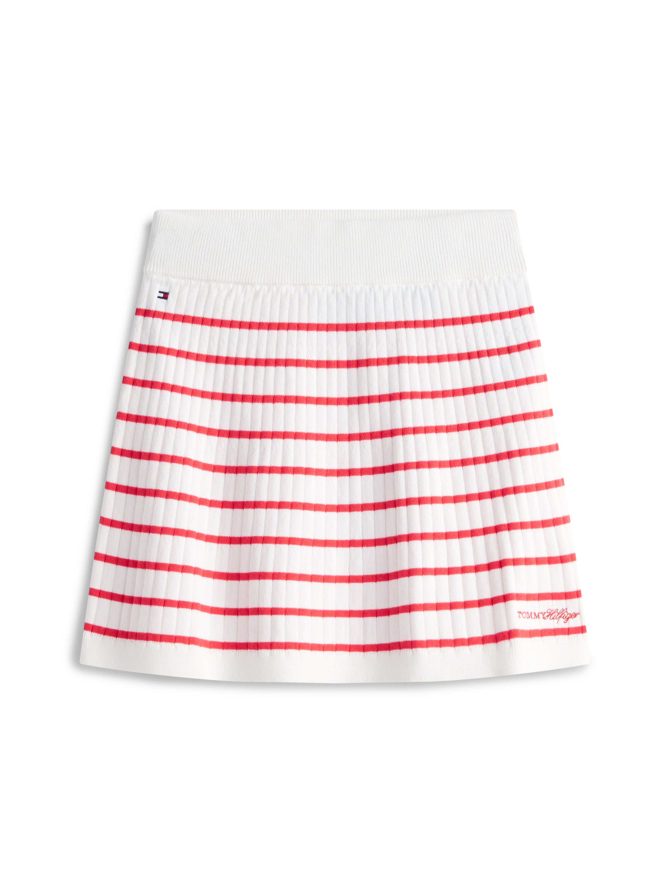 Tommy Hilfiger Jupe en sweat »SWEATER RIB SKIRT« enfants jusqu’à 16 ans, coupe regular fit