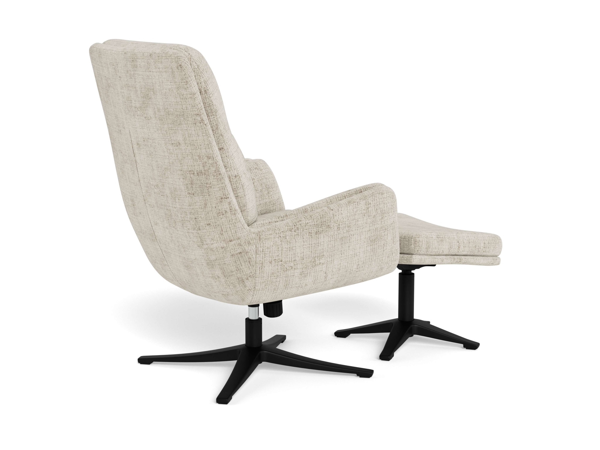 ACTONA GROUP Loungesessel »Suton - Bequemer Sessel mit Neigungs- & Drehfunktion« Ergonomischer Recliner mit Stoffbezug
