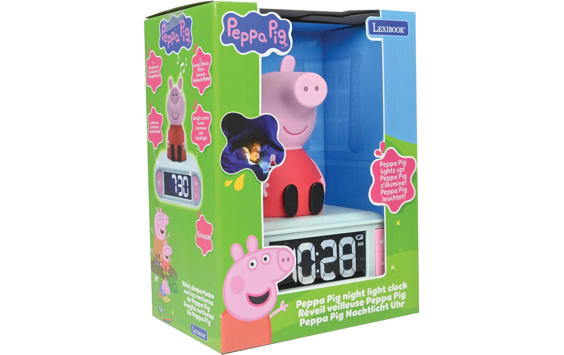 Lexibook® Réveil pour enfants »Peppa Pig Kinder-Wecker«