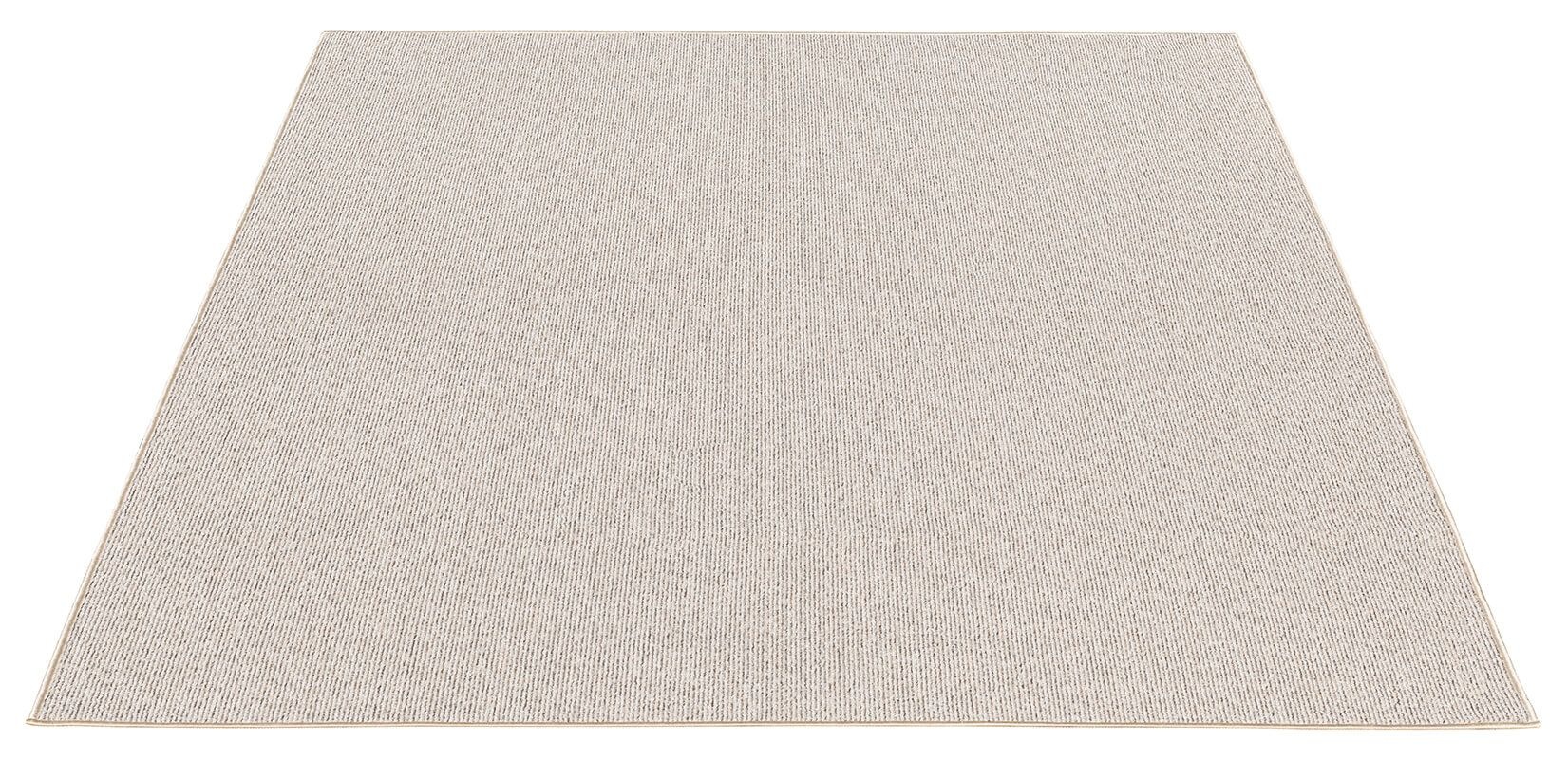 the carpet Teppich »Natal« rechteckig 5 mm Höhe Wohnzimmer Teppich robust Filz-Rücken