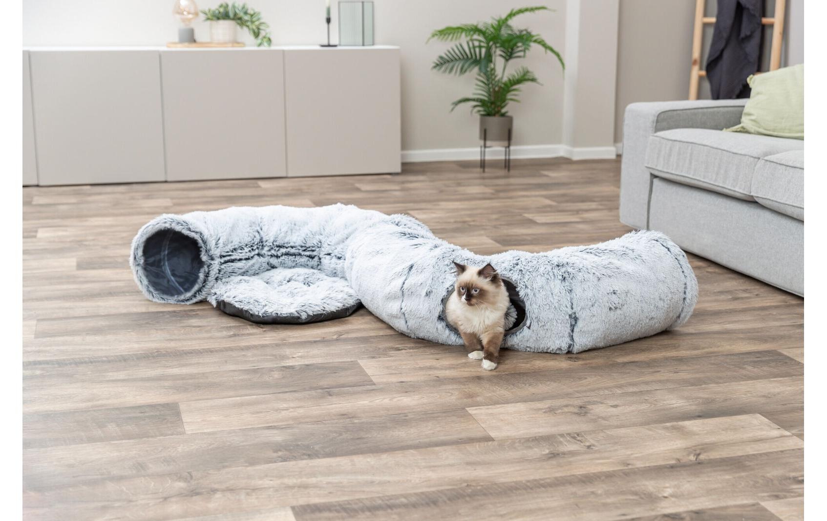 TRIXIE Spieltunnel »Harvey ø 25 x 160 cm« Spiel- und Rückzugsort für Katzen
