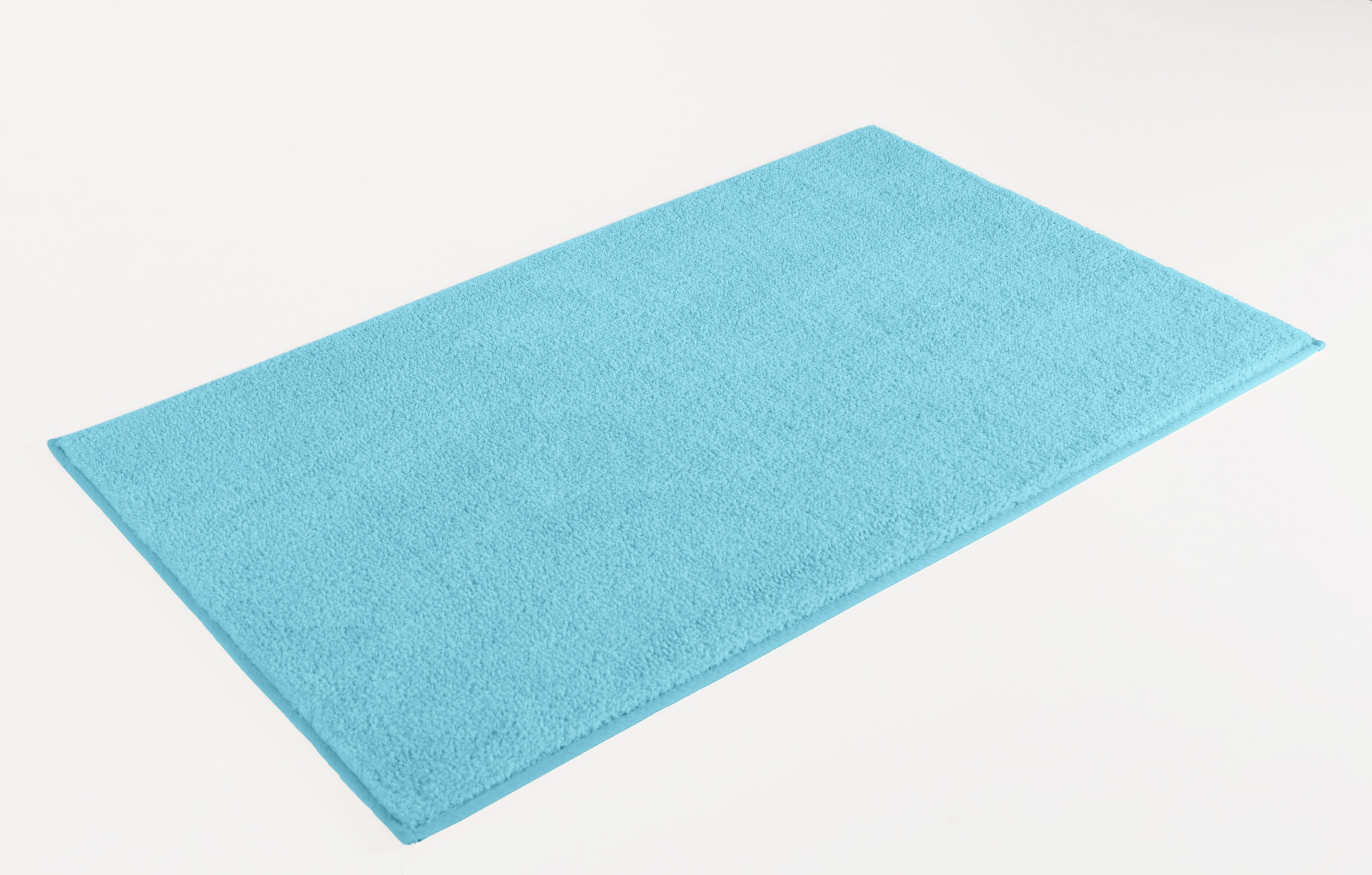 my home Badematte »Vanessa, Badvorleger, Badezimmer Teppich« Höhe 10 mm rutschhemmend beschichtet fussbodenheizungsgeeignet | schnell trocknend | strapazierfähig Badteppich, weiche Haptik, unifarben