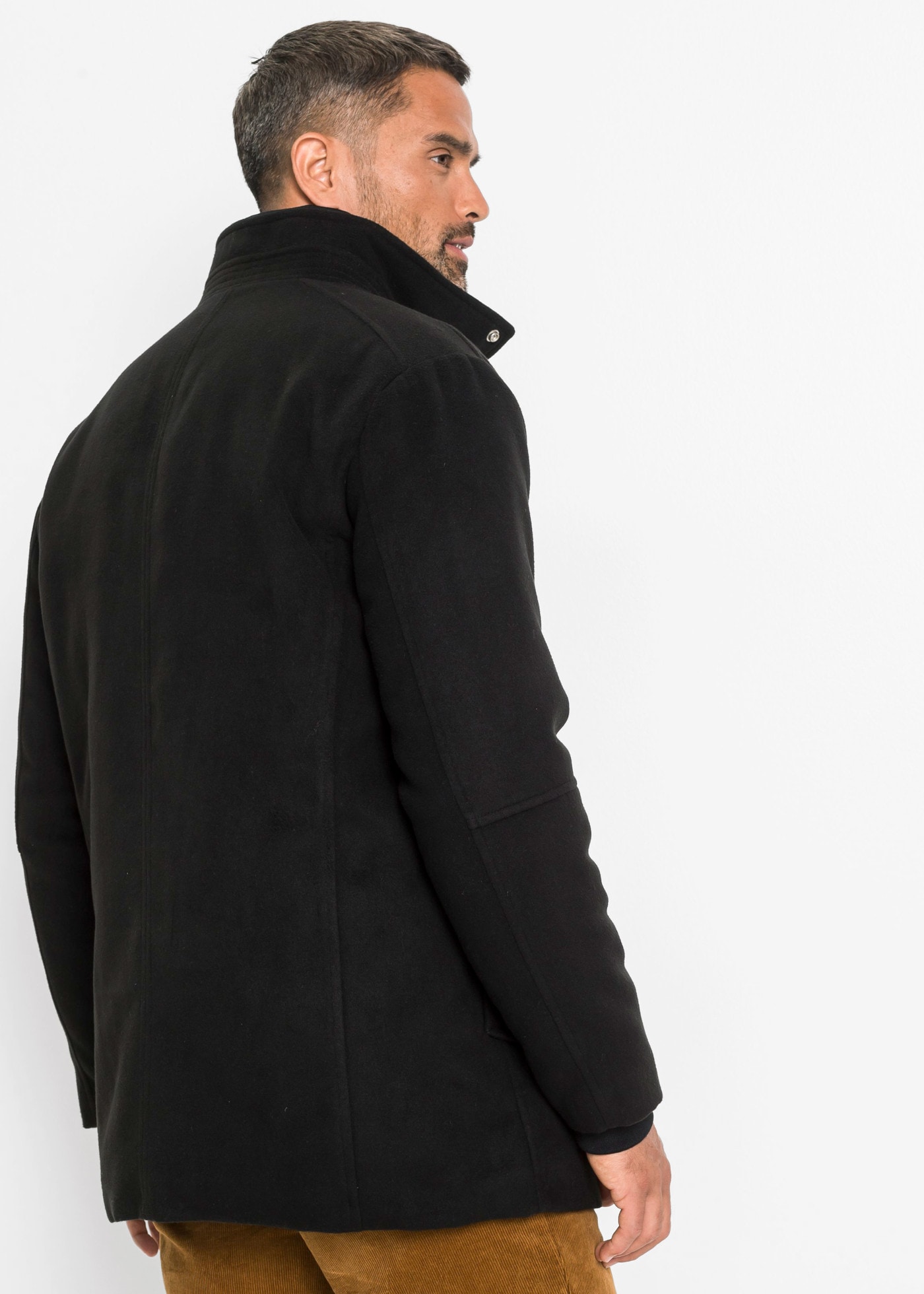 bonprix Veste d'extérieur sportive, festliche Ausrichtung, Regular Fit, mit Stehkragen