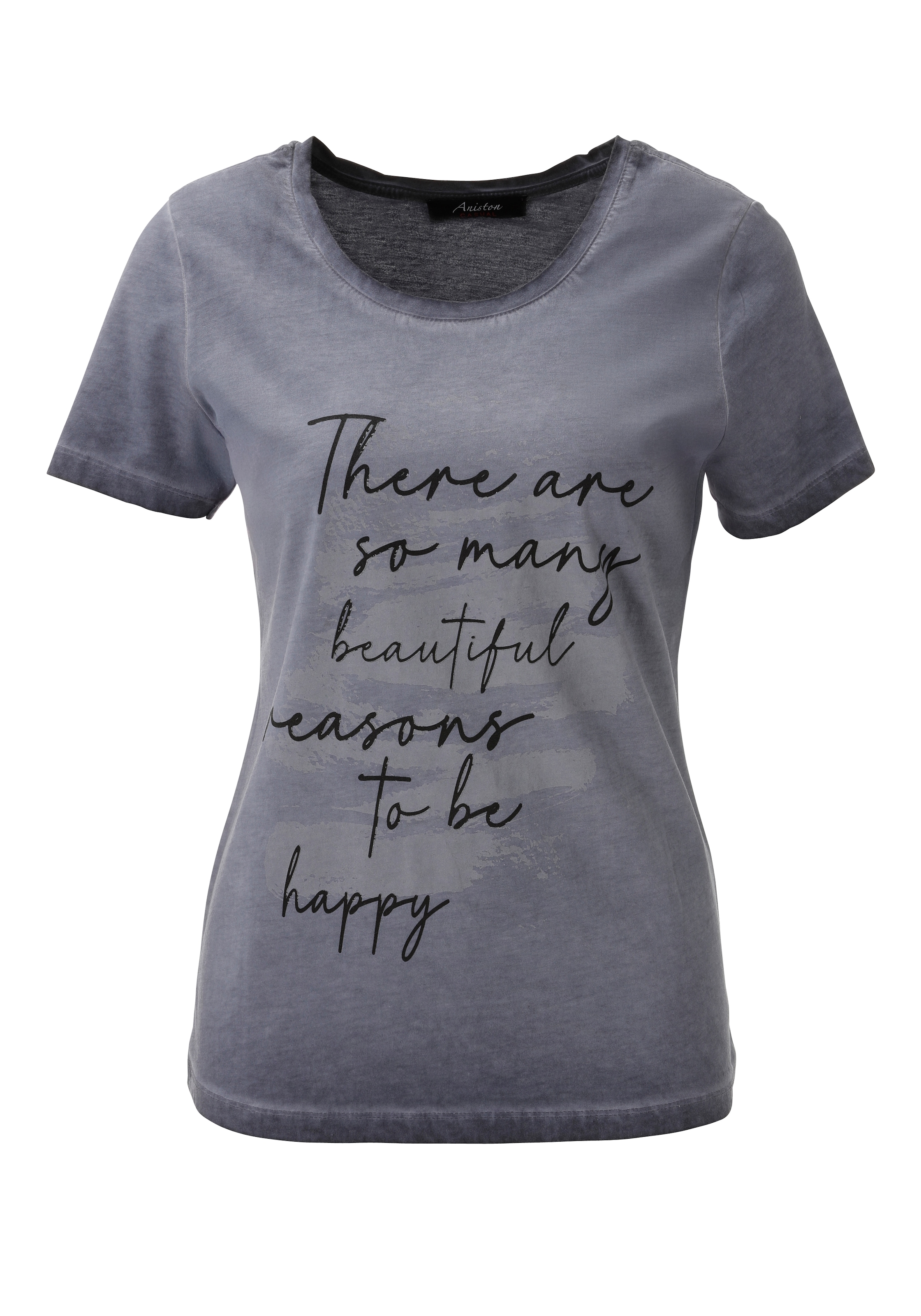 Aniston CASUAL T-shirt avec inscription expressive - NOUVELLE COLLECTION